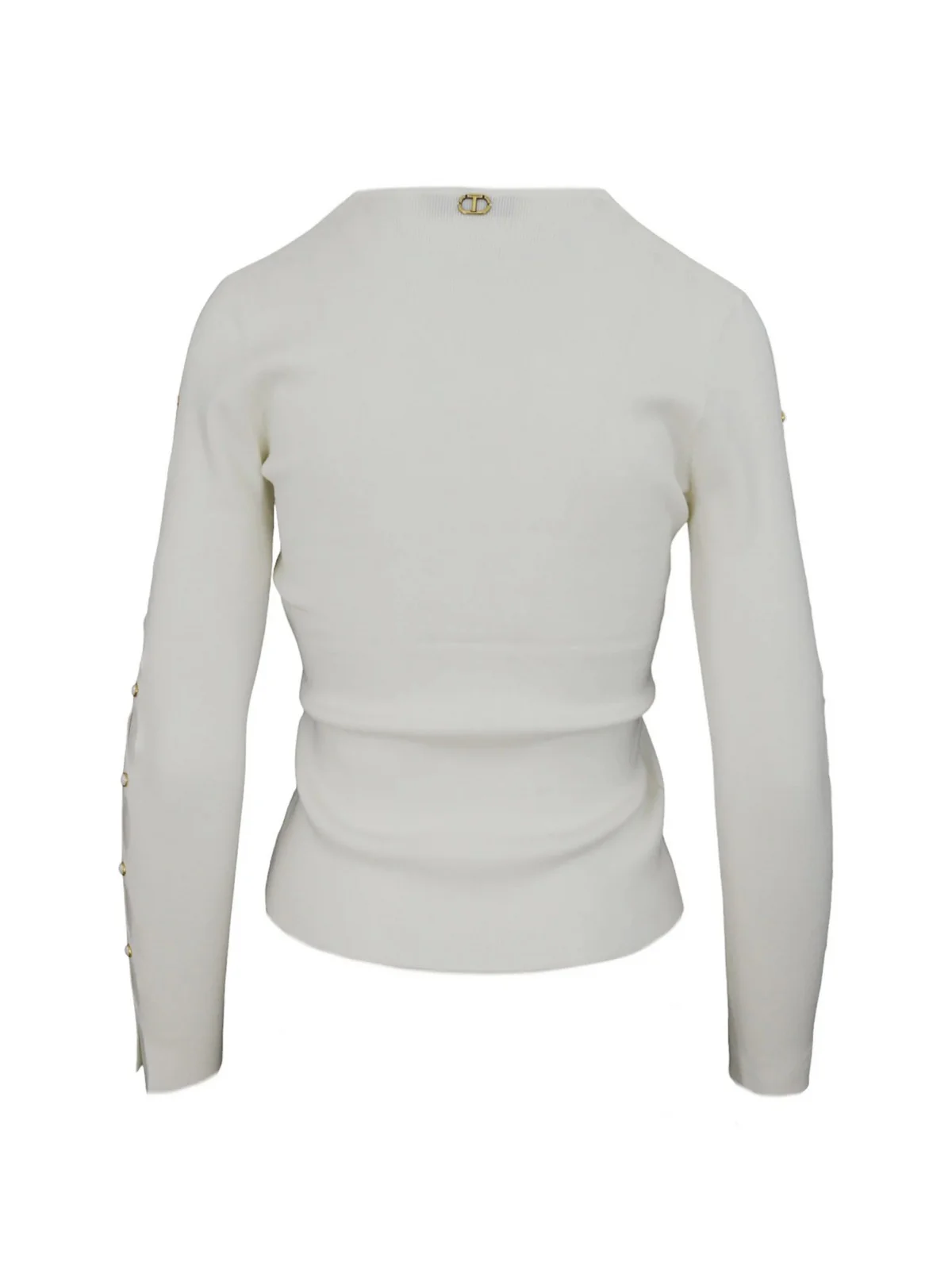 TWINSET Maglia Donna  242TP3312 00282 Bianco - Image 2