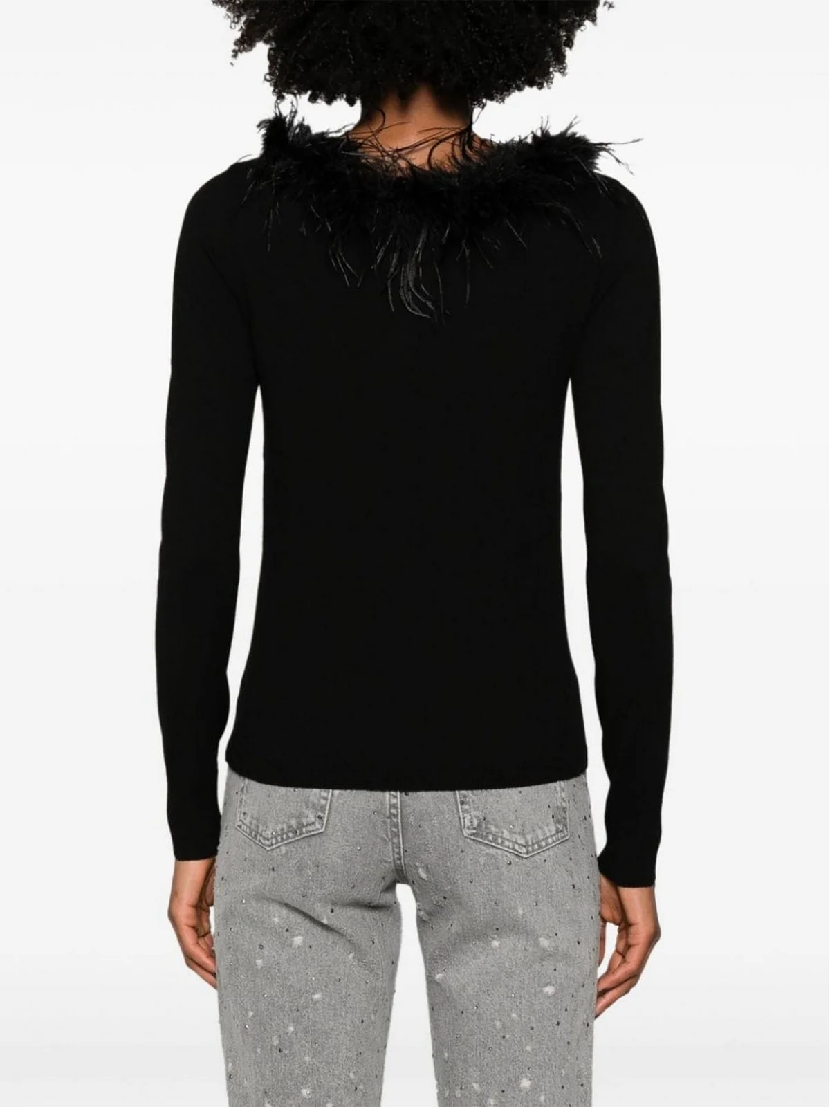 TWINSET Maglia Donna  242TP3900 00006 Nero - Image 2