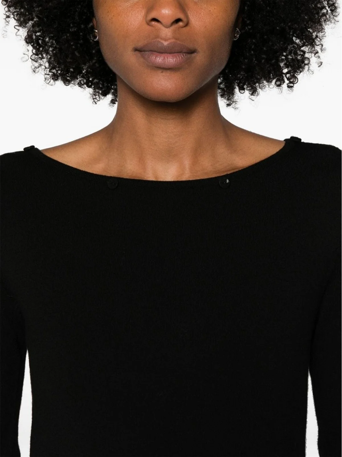 TWINSET Maglia Donna  242TP3900 00006 Nero - Image 3