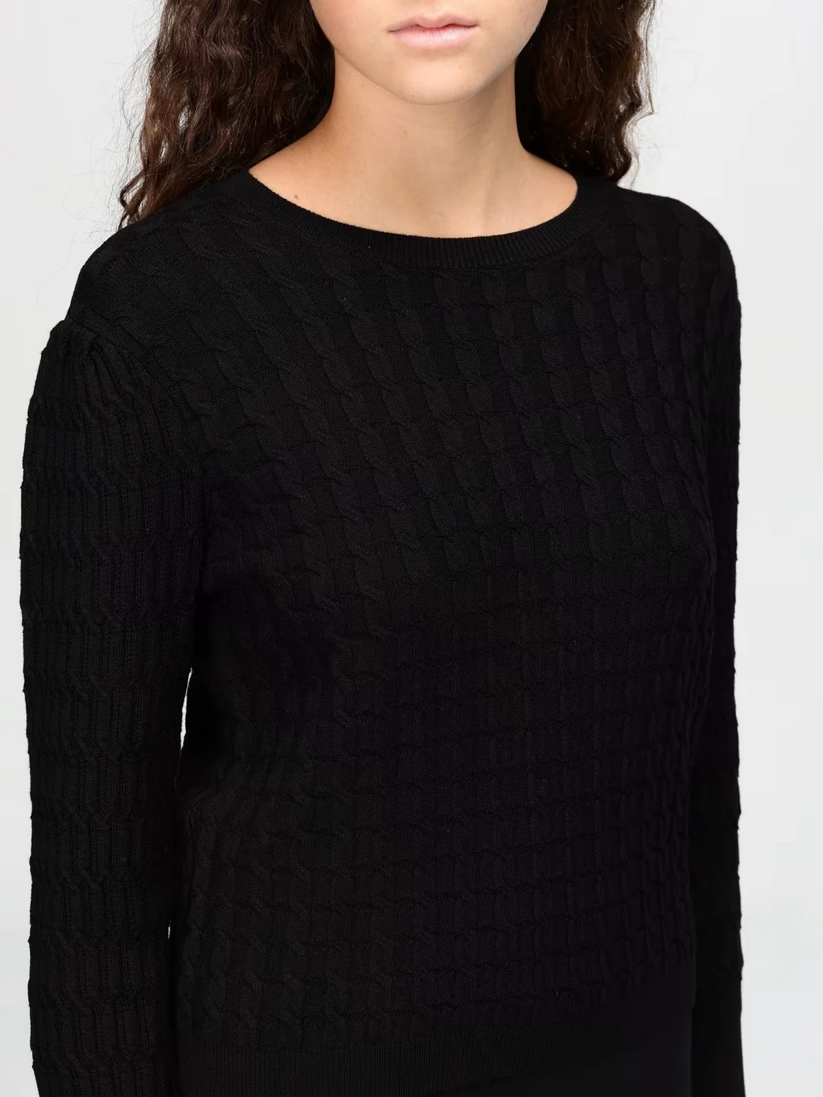TWINSET Maglione Donna  242TP3340 00006 Nero - Image 4