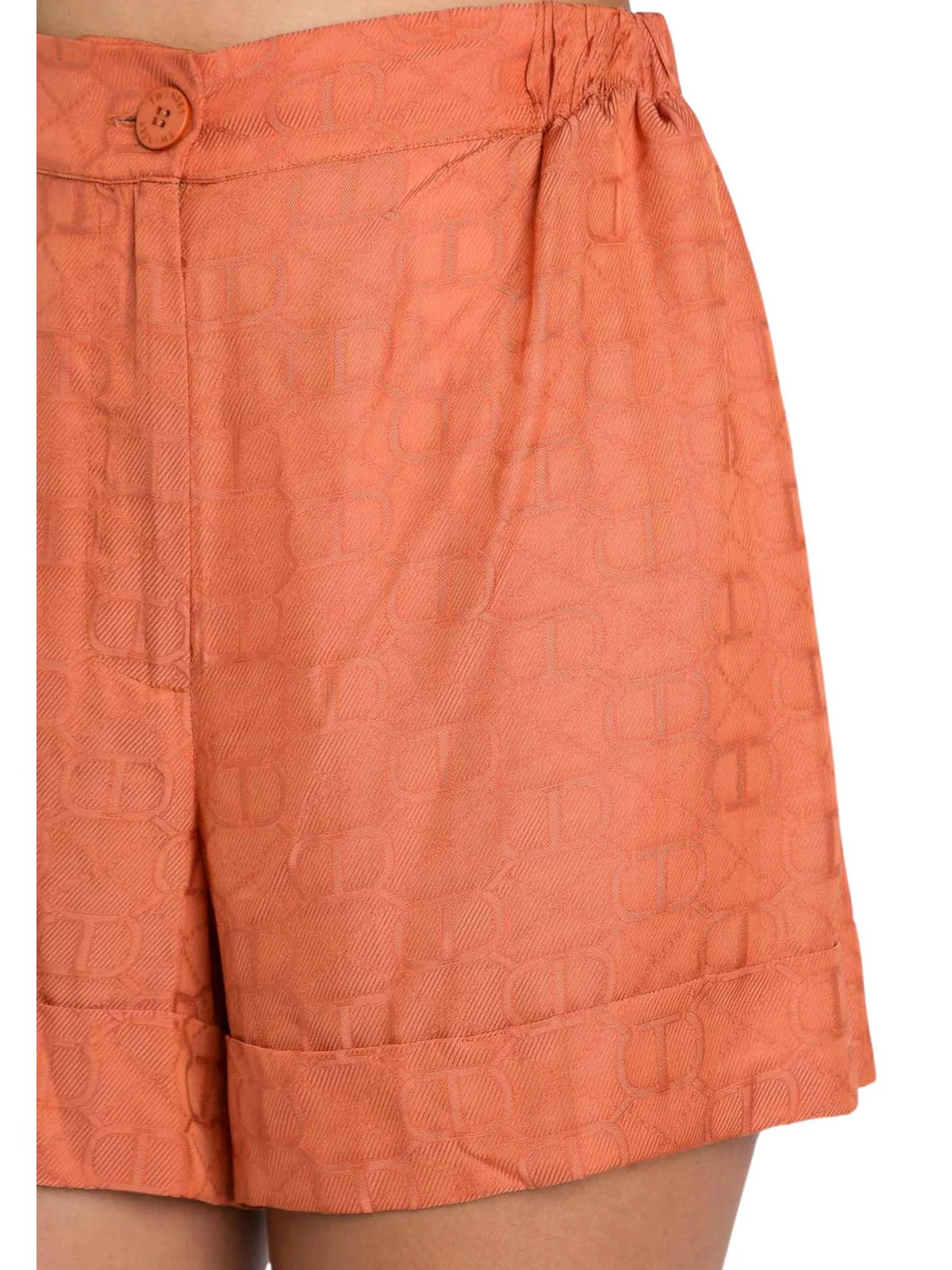 TWINSET Pantaloncino Donna  241TT2241 11536 Marrone - Image 3