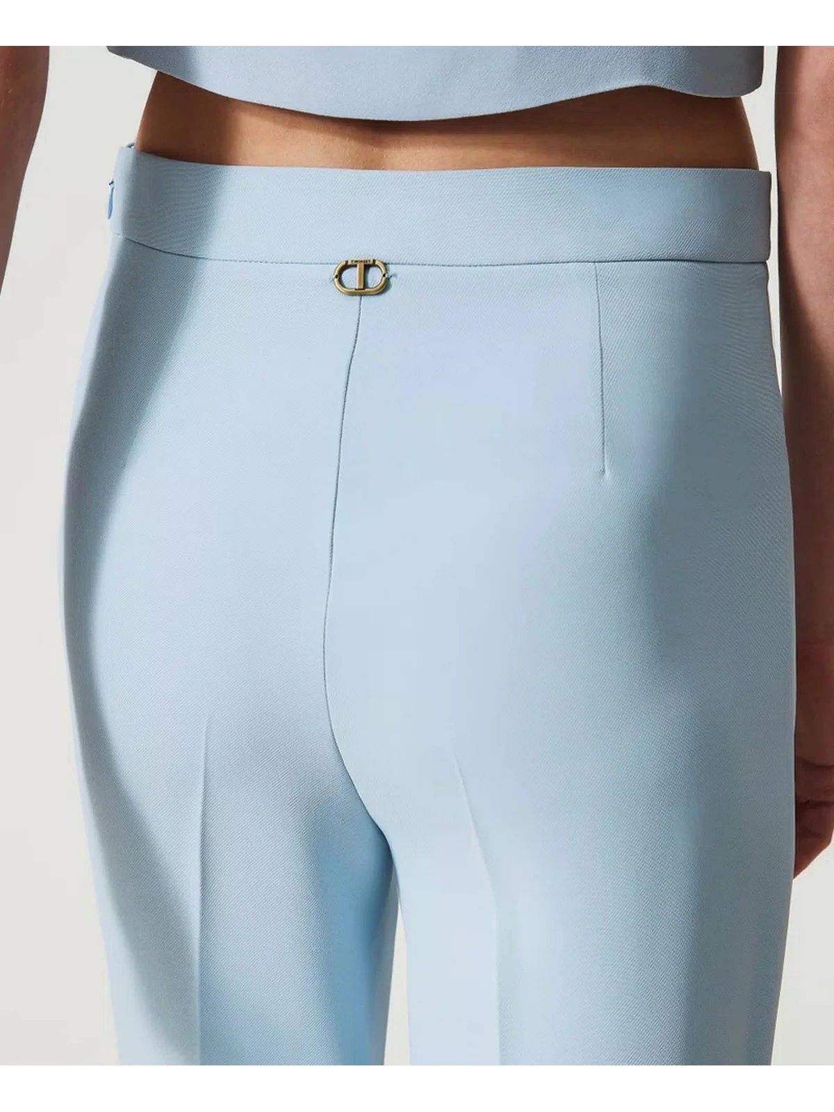 TWINSET Pantalone Donna  241TP2171 11307 Blu - Image 5