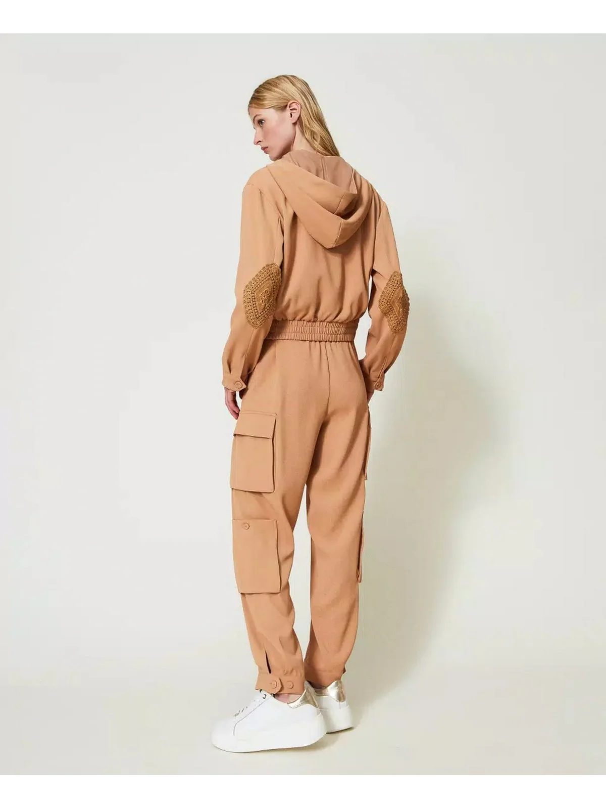 TWINSET Pantalone Donna  241TP2243 10282 Marrone - Image 4