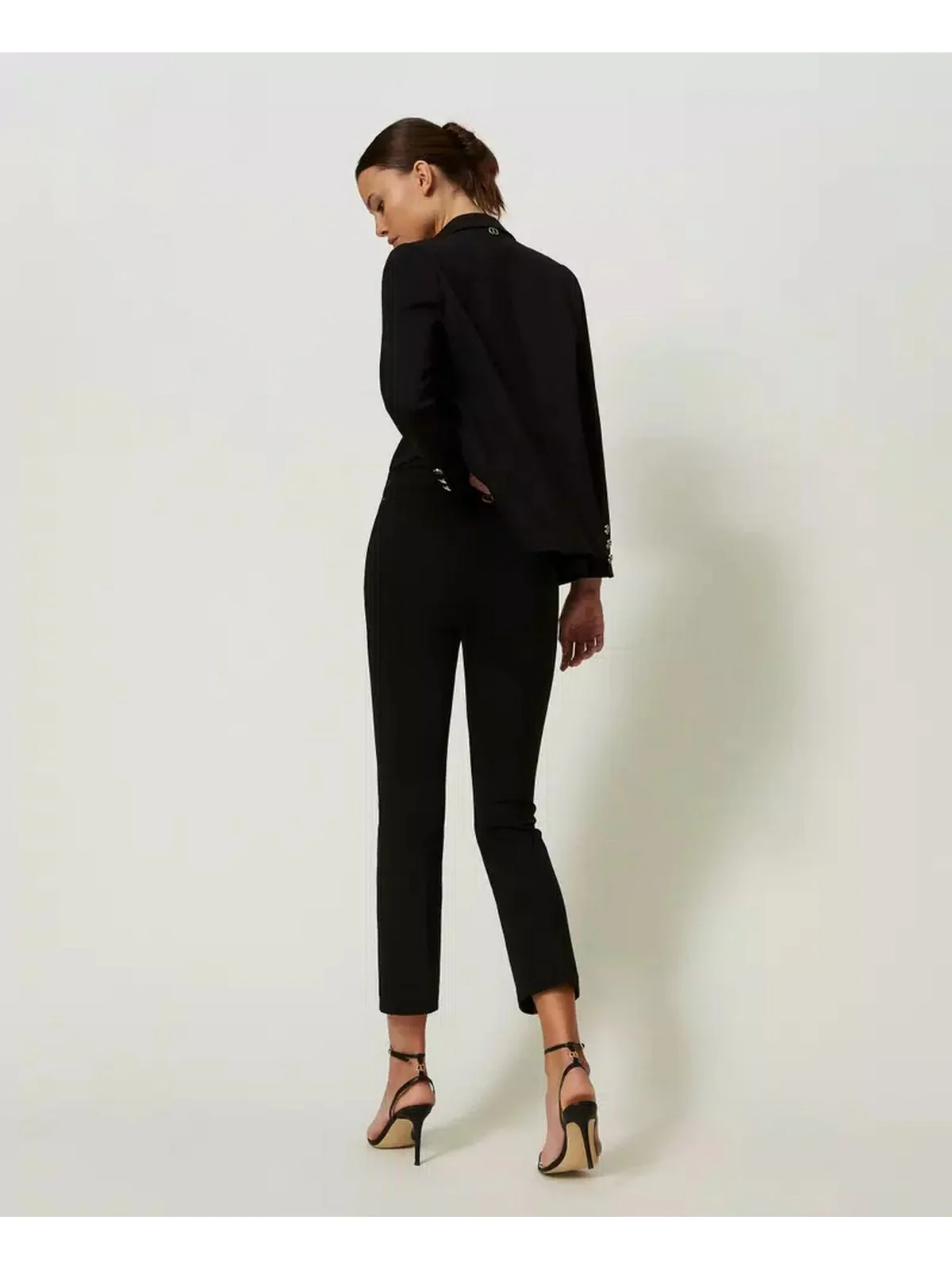 TWINSET Pantalone Donna  241TP2274 00006 Nero - Image 3