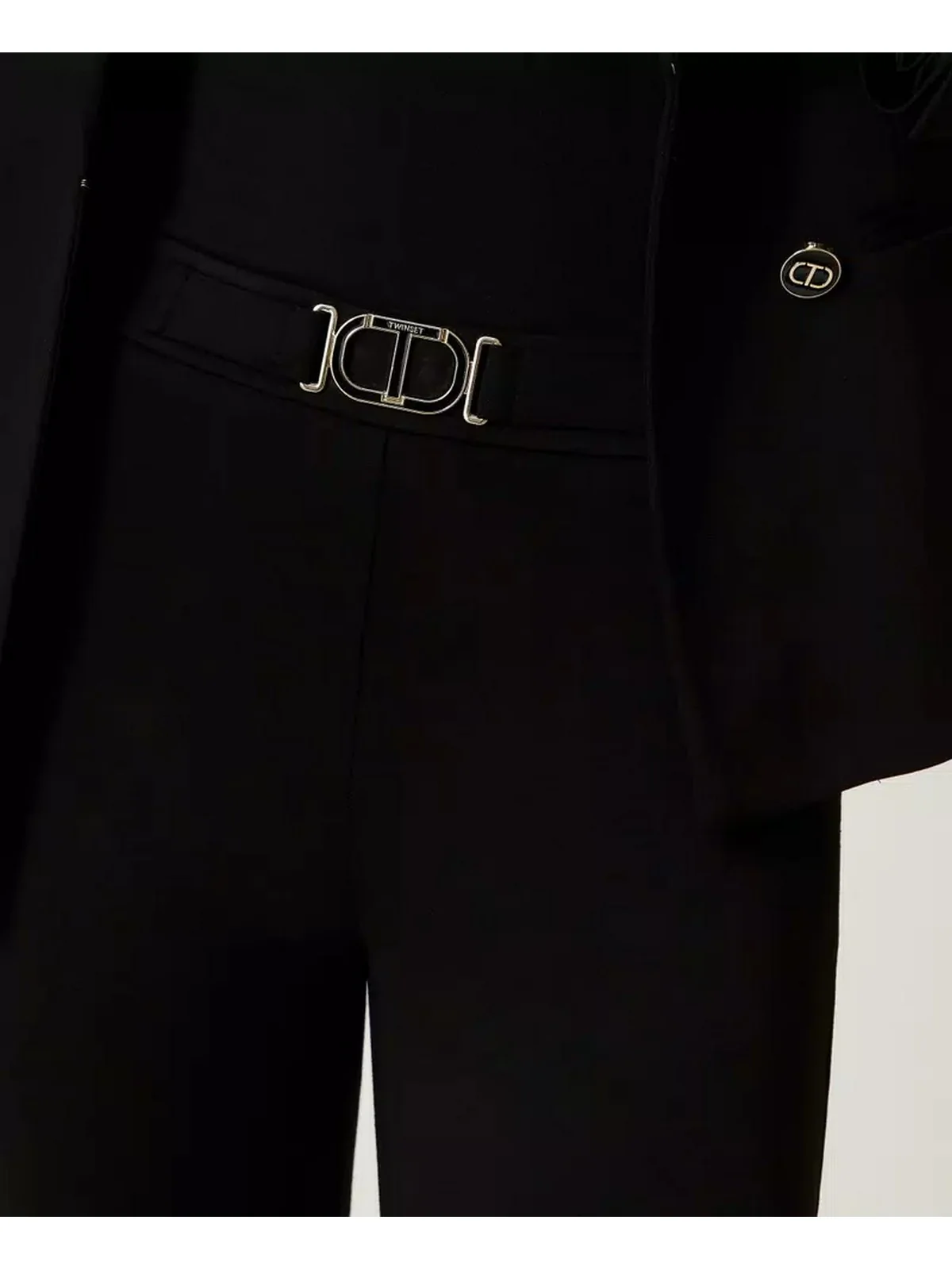 TWINSET Pantalone Donna  241TP2274 00006 Nero - Image 4