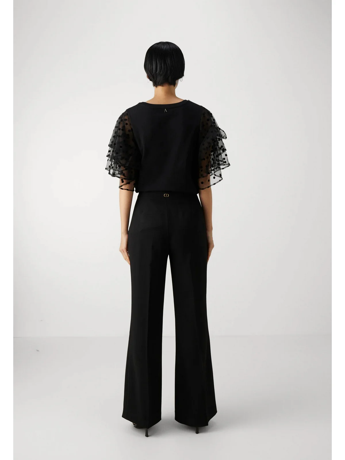 TWINSET Pantalone Donna  241TP2291 00006 Nero - Image 3