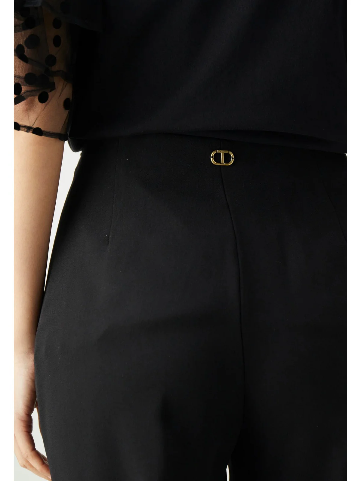 TWINSET Pantalone Donna  241TP2291 00006 Nero - Image 4
