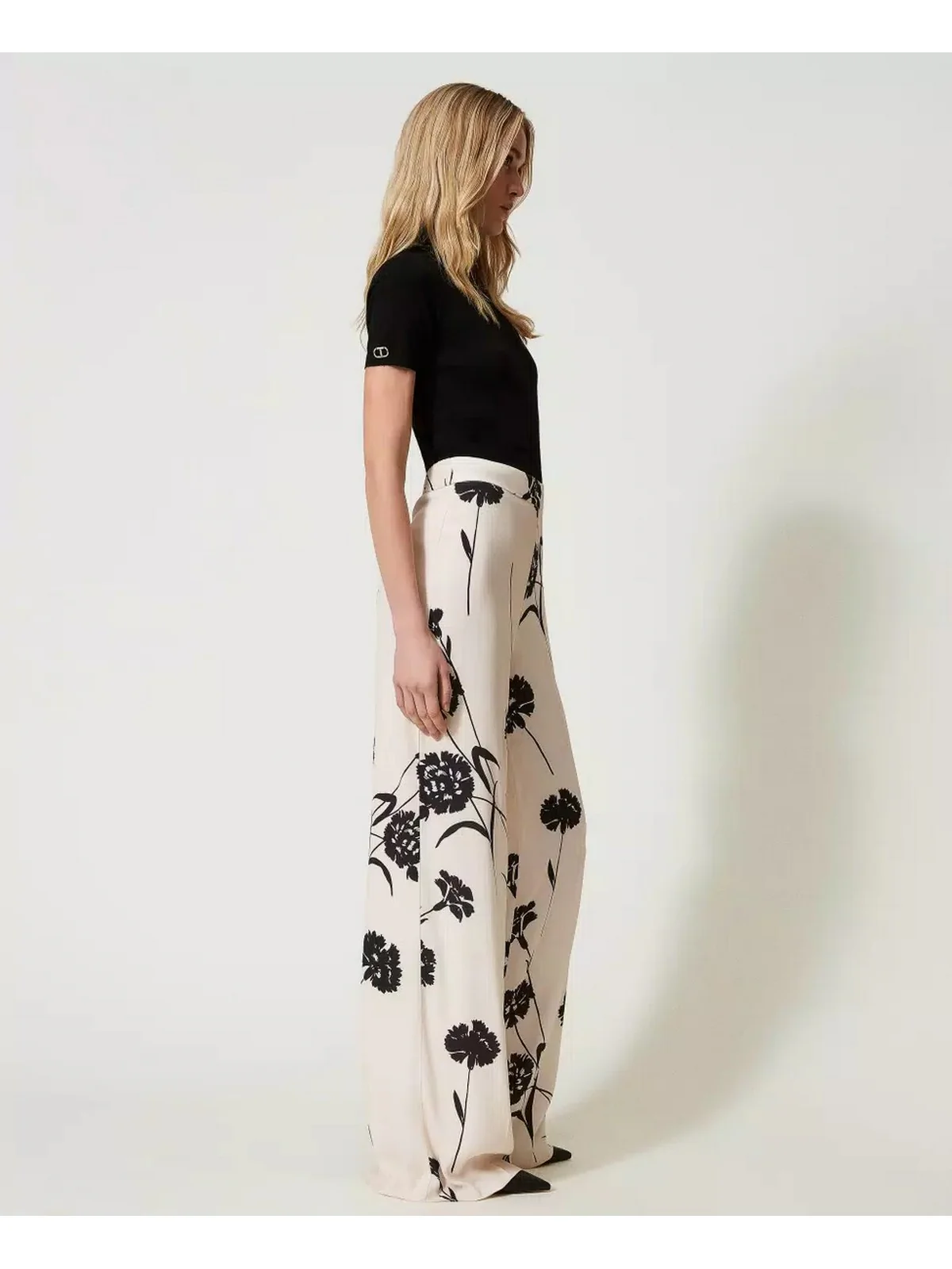 TWINSET Pantalone Donna  241TP2606 11349 Bianco - Image 4