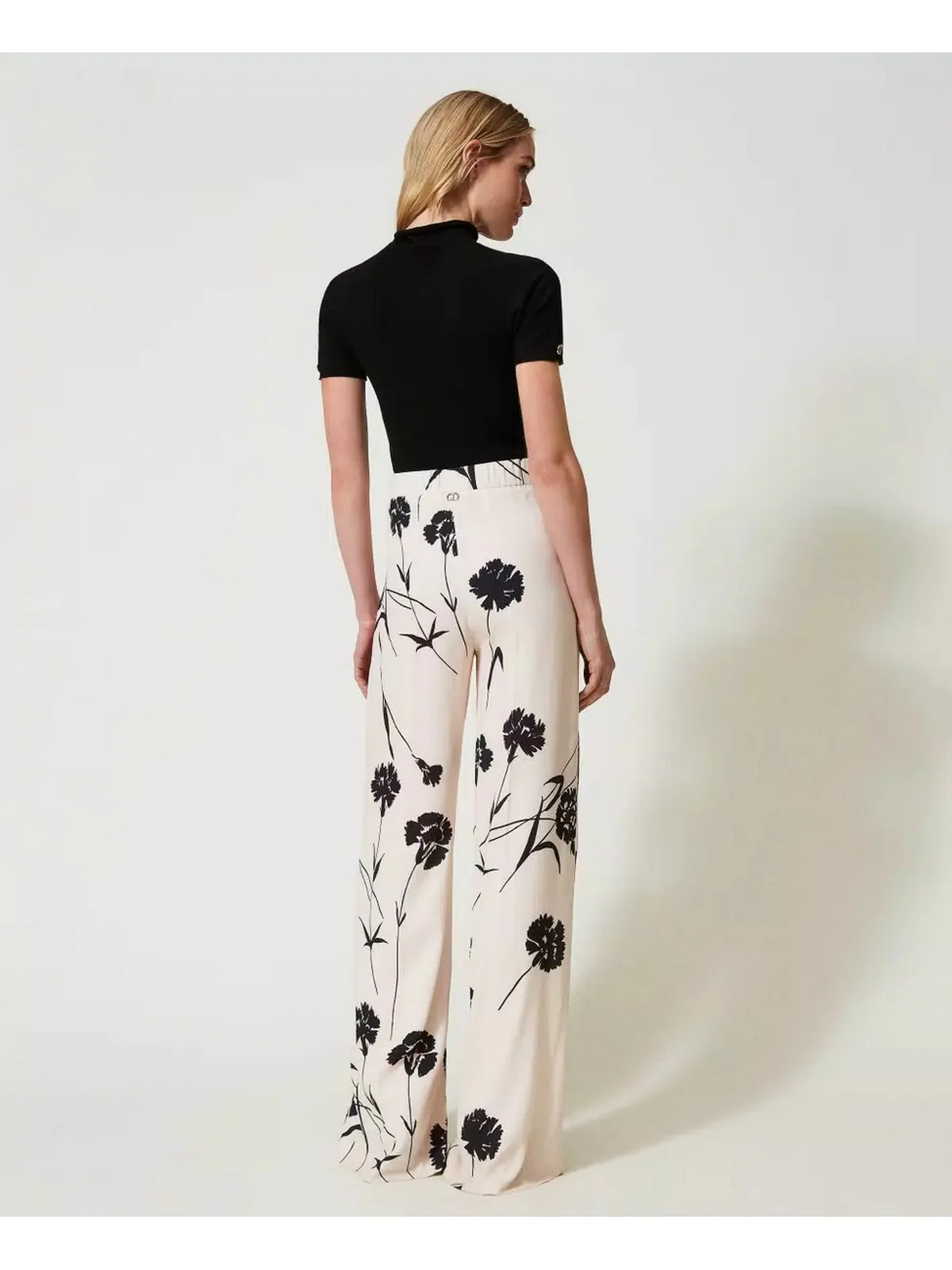 TWINSET Pantalone Donna  241TP2606 11349 Bianco - Image 5