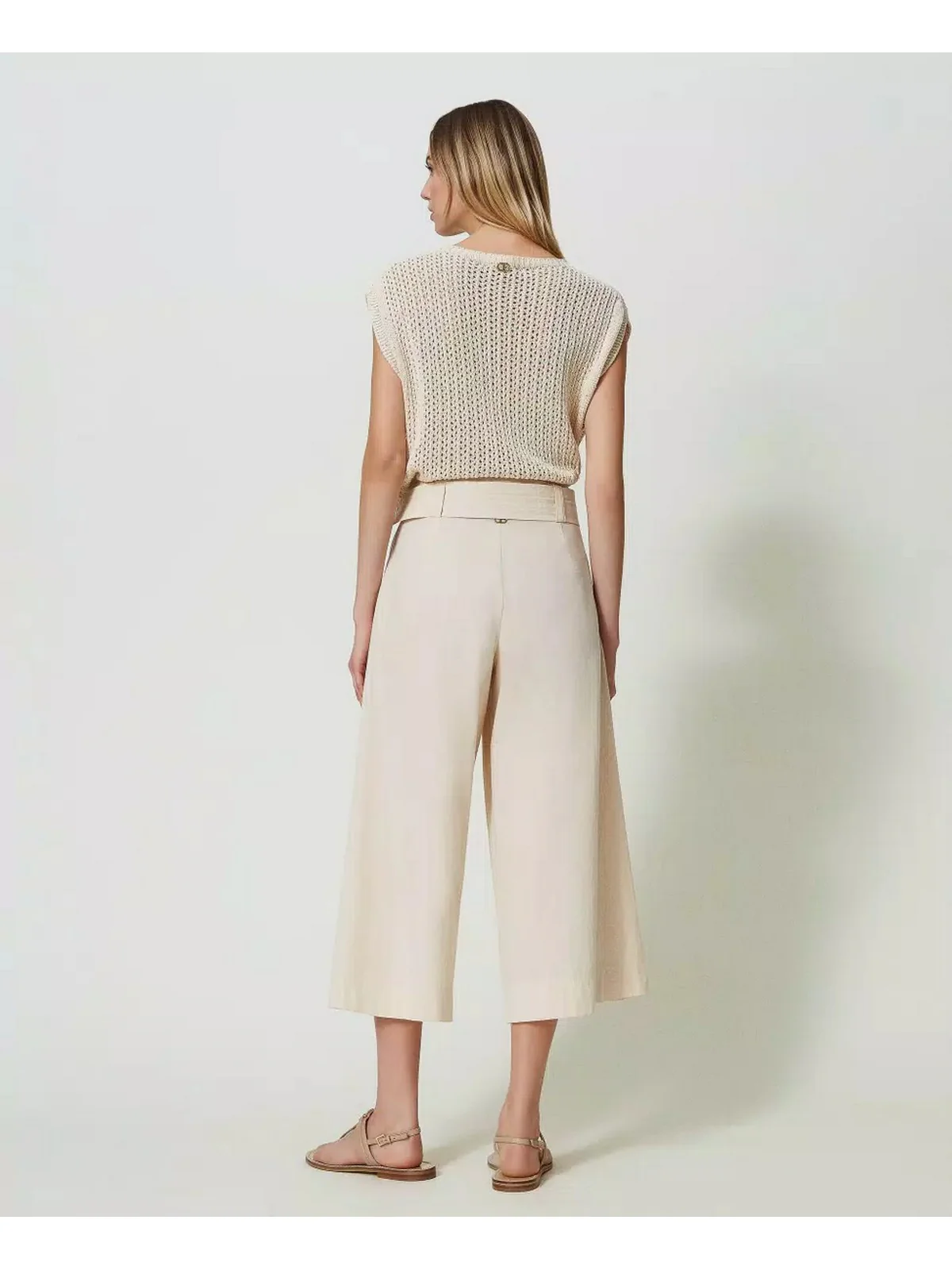 TWINSET Pantalone Donna  241TT2053 07222 Rosa - Image 5