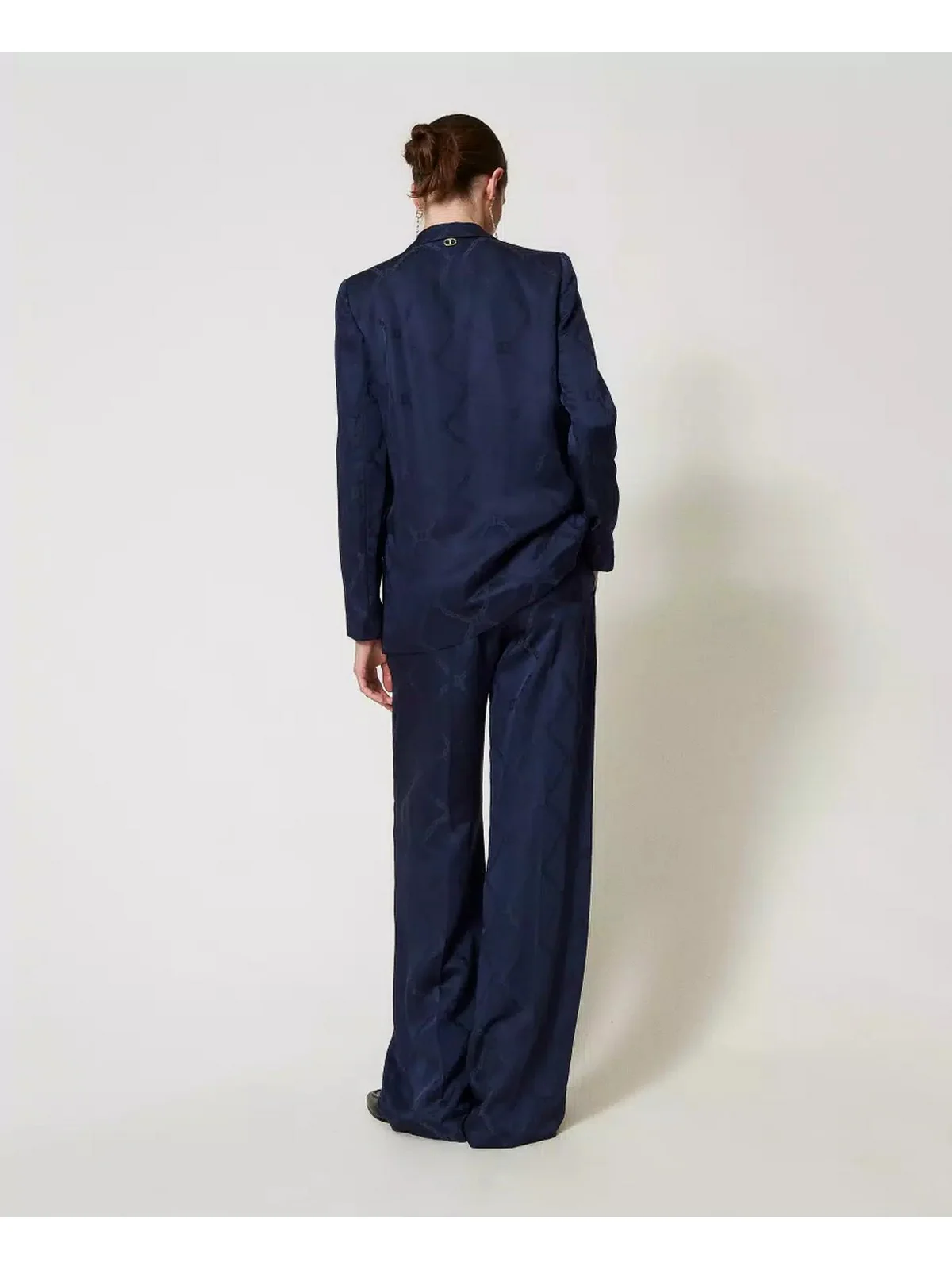 TWINSET Pantalone Donna 251TP2011 00384 Blu - Image 5