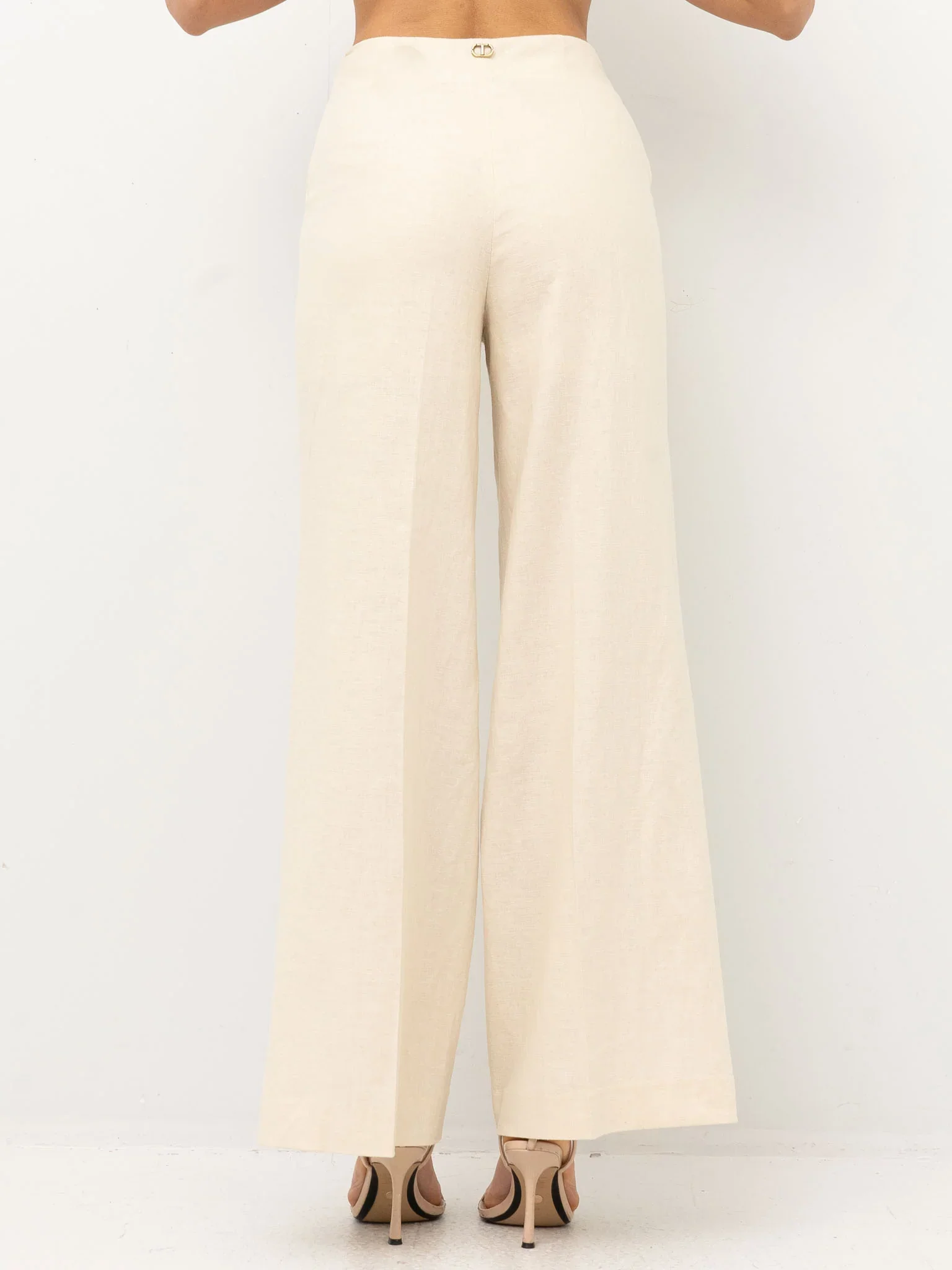 TWINSET Pantalone Donna  251TP2165 00059 MADREPERLA - Image 5