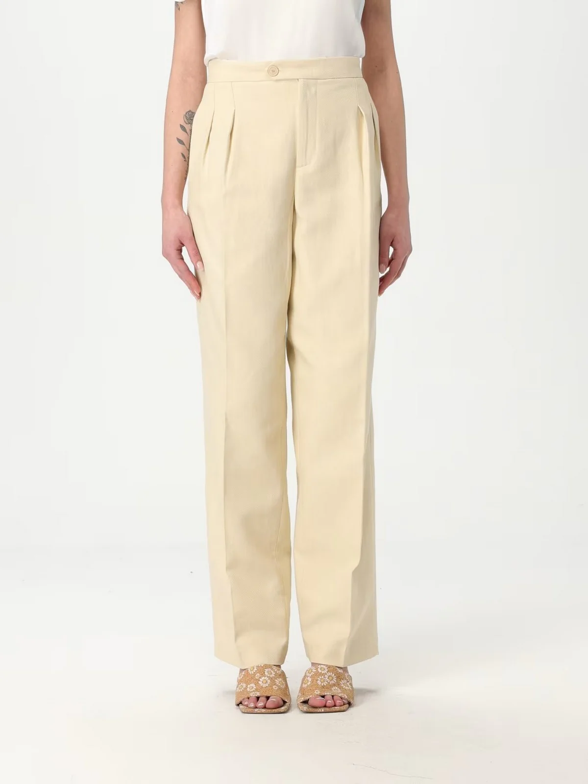 TWINSET Pantalone Donna  251TP2763 12140 Beige - Image 3