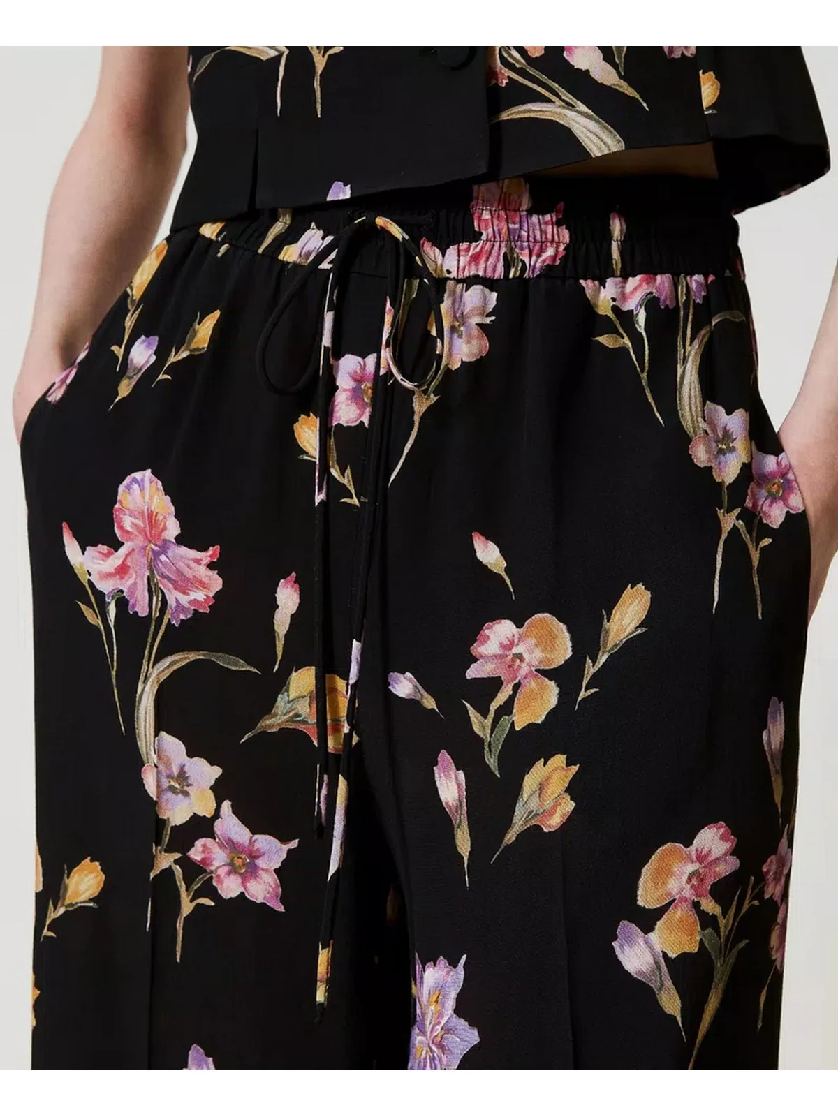 TWINSET Pantalone Donna  251TP2776 12328 Nero - Image 5
