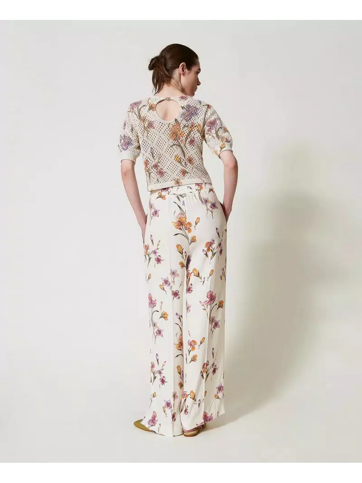 TWINSET Pantalone Donna  251TP2776 12329 Bianco - Image 5