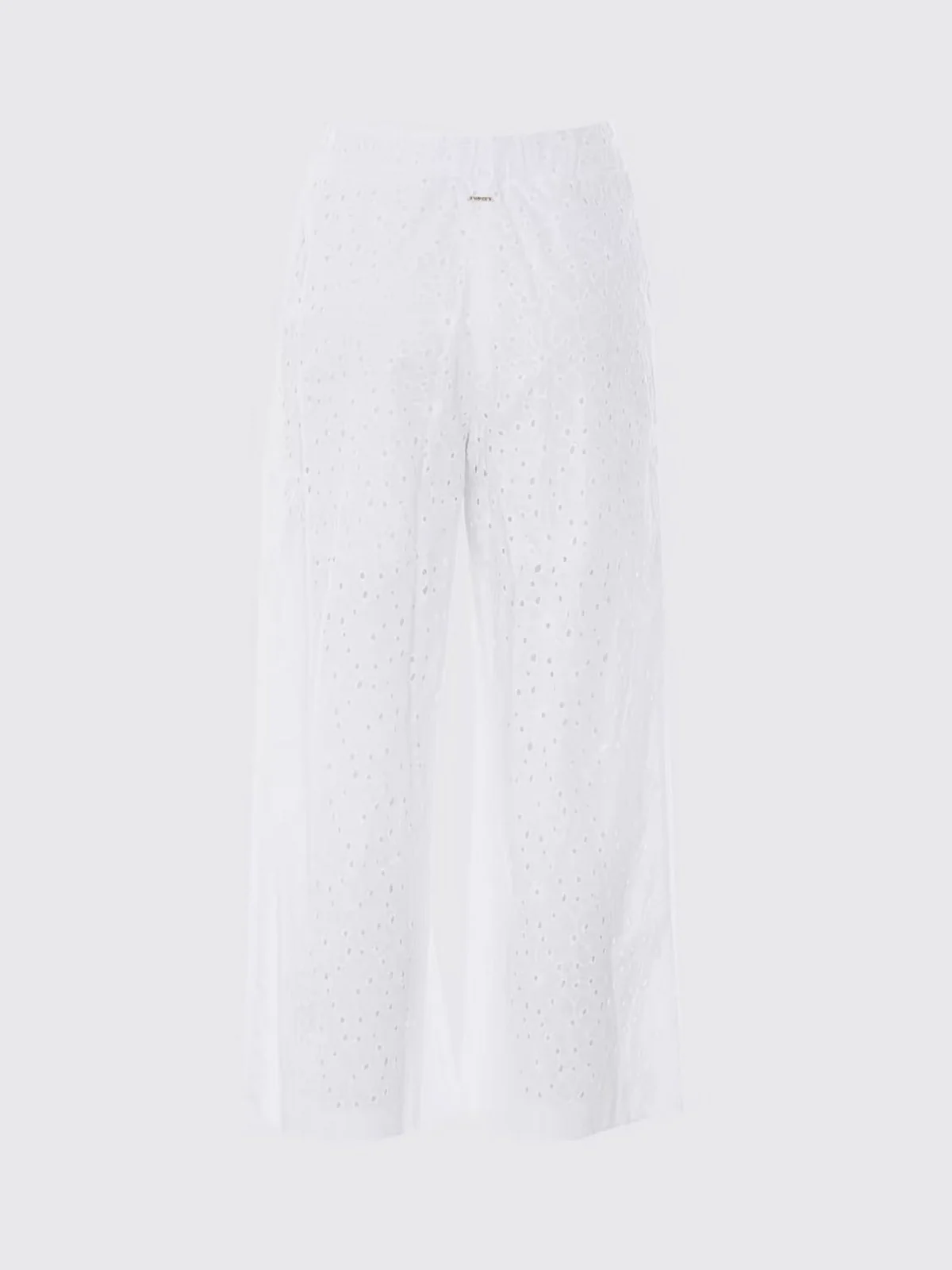 TWINSET Pantalone Donna  261TF2112 00282 NEVE - Image 3
