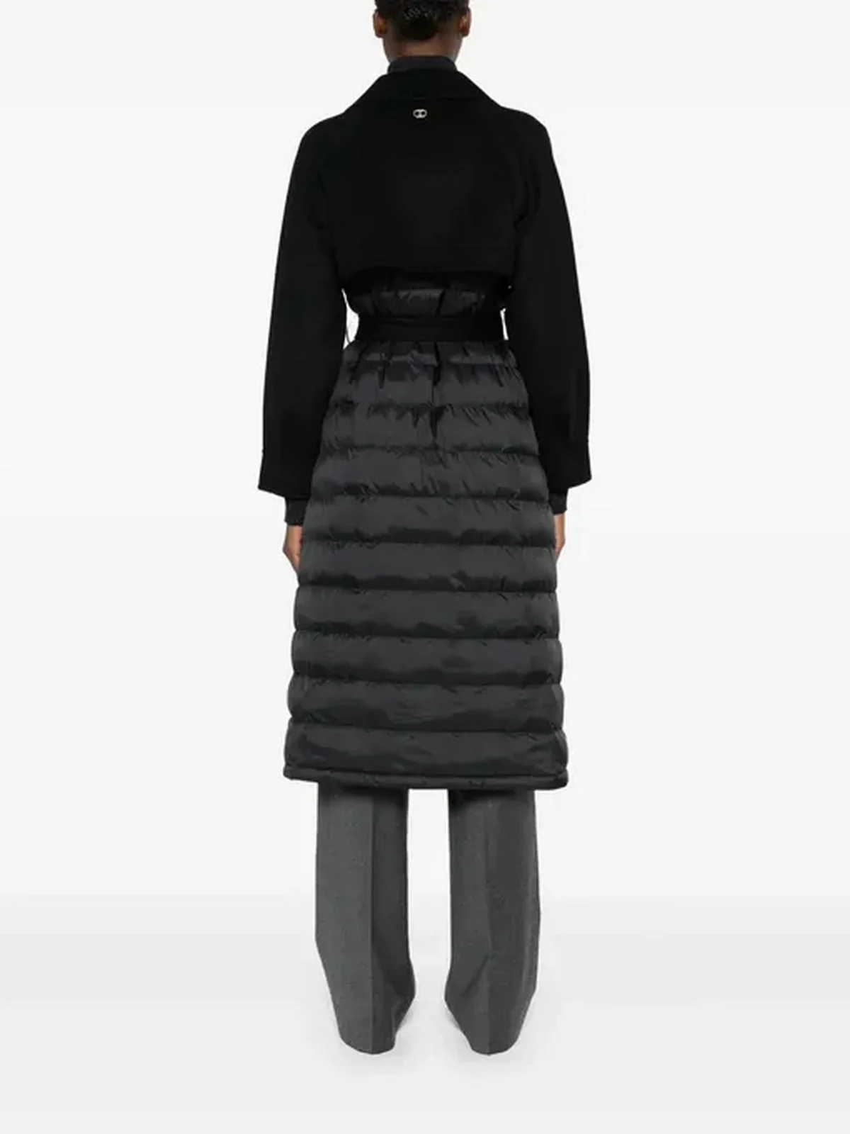 TWINSET Piumino Donna PADDED CITY COATS 252TP2221 00006 Nero - Image 3