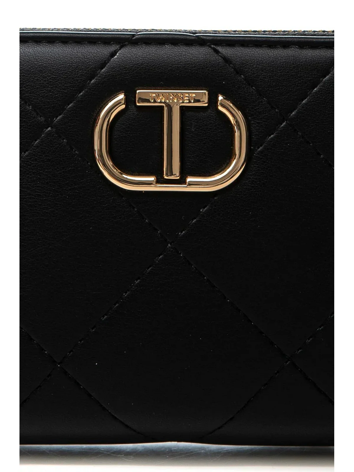TWINSET Portafoglio Donna T-LOCK 242TB7254 00006 Nero - Image 3
