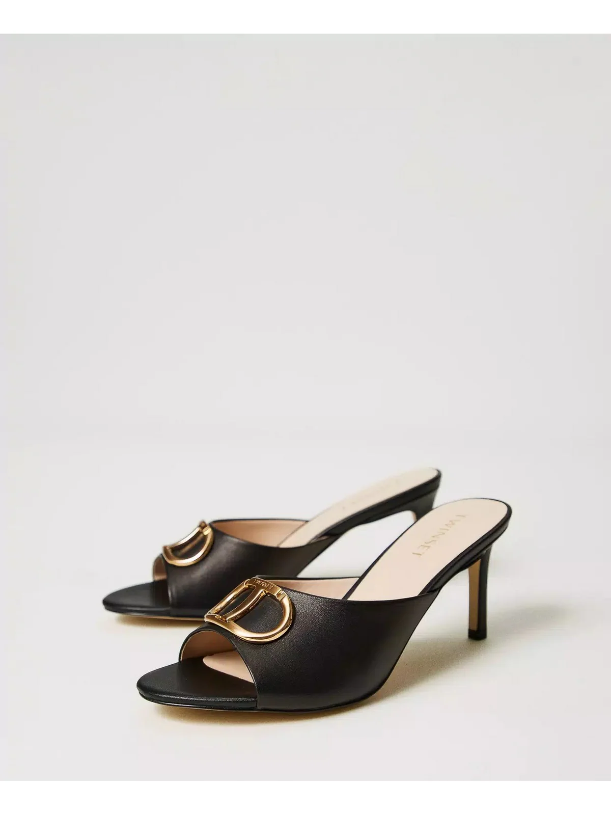 TWINSET Sandalo Donna 241TCP126 00006 Nero - Image 2
