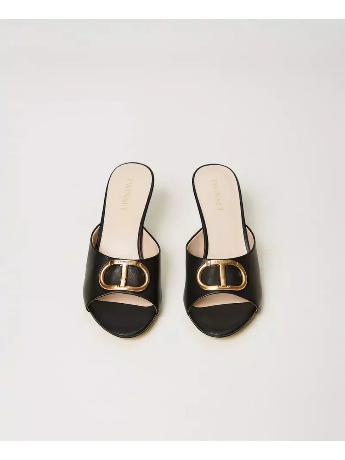 TWINSET Sandalo Donna 241TCP126 00006 Nero - Image 4