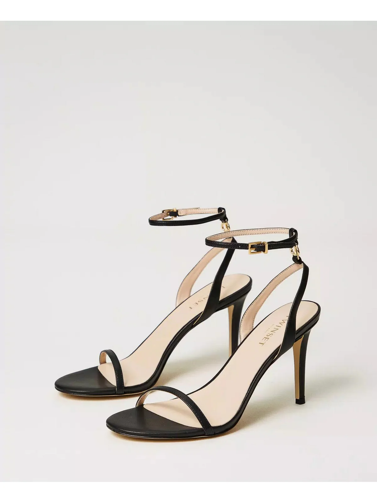 TWINSET Sandalo Donna 241TCP174 00006 Nero - Image 2
