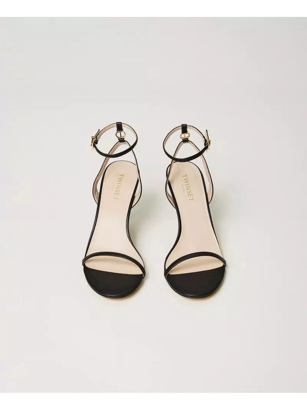 TWINSET Sandalo Donna 241TCP174 00006 Nero - Image 4