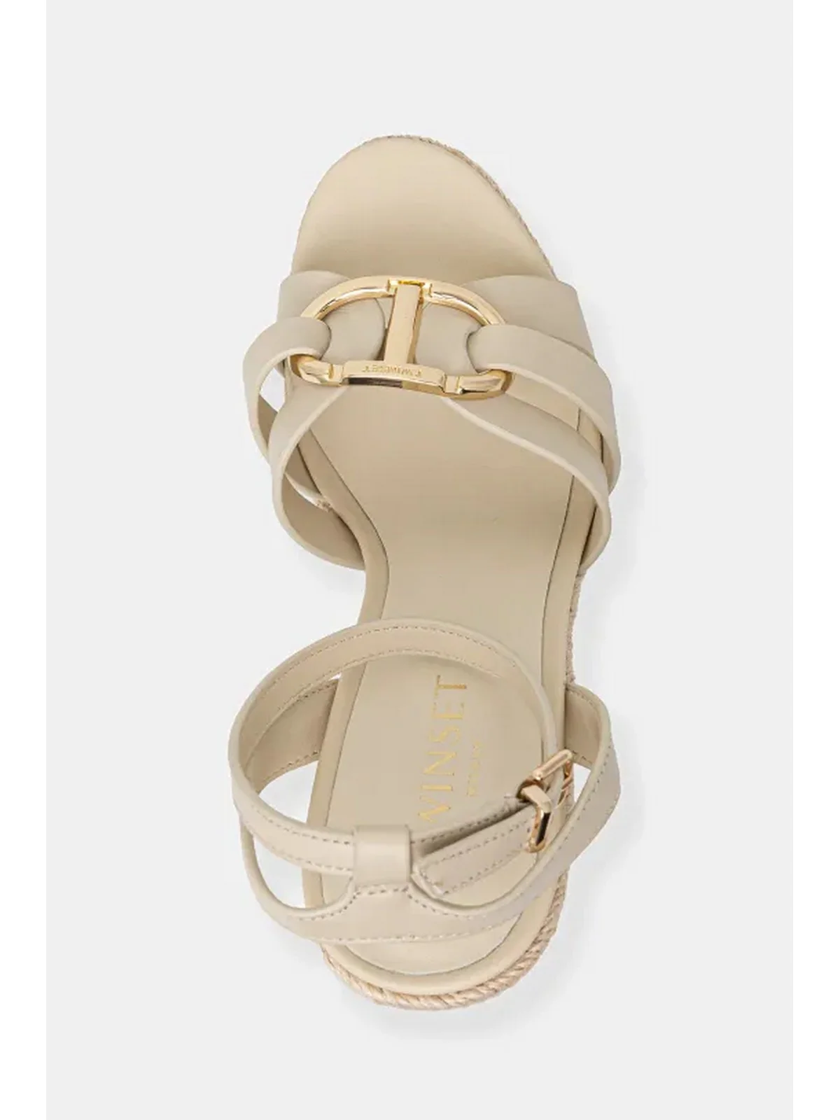 TWINSET Sandalo Donna  251TGT092 11640 Beige - Image 3