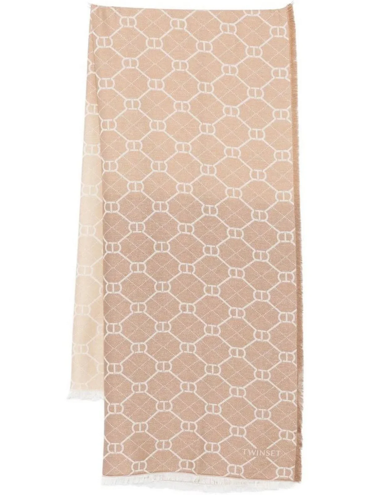 TWINSET Sciarpa Donna SHADED LUREX SCARF 252TA4210 12129 NATURAL BEIGE - Image 3