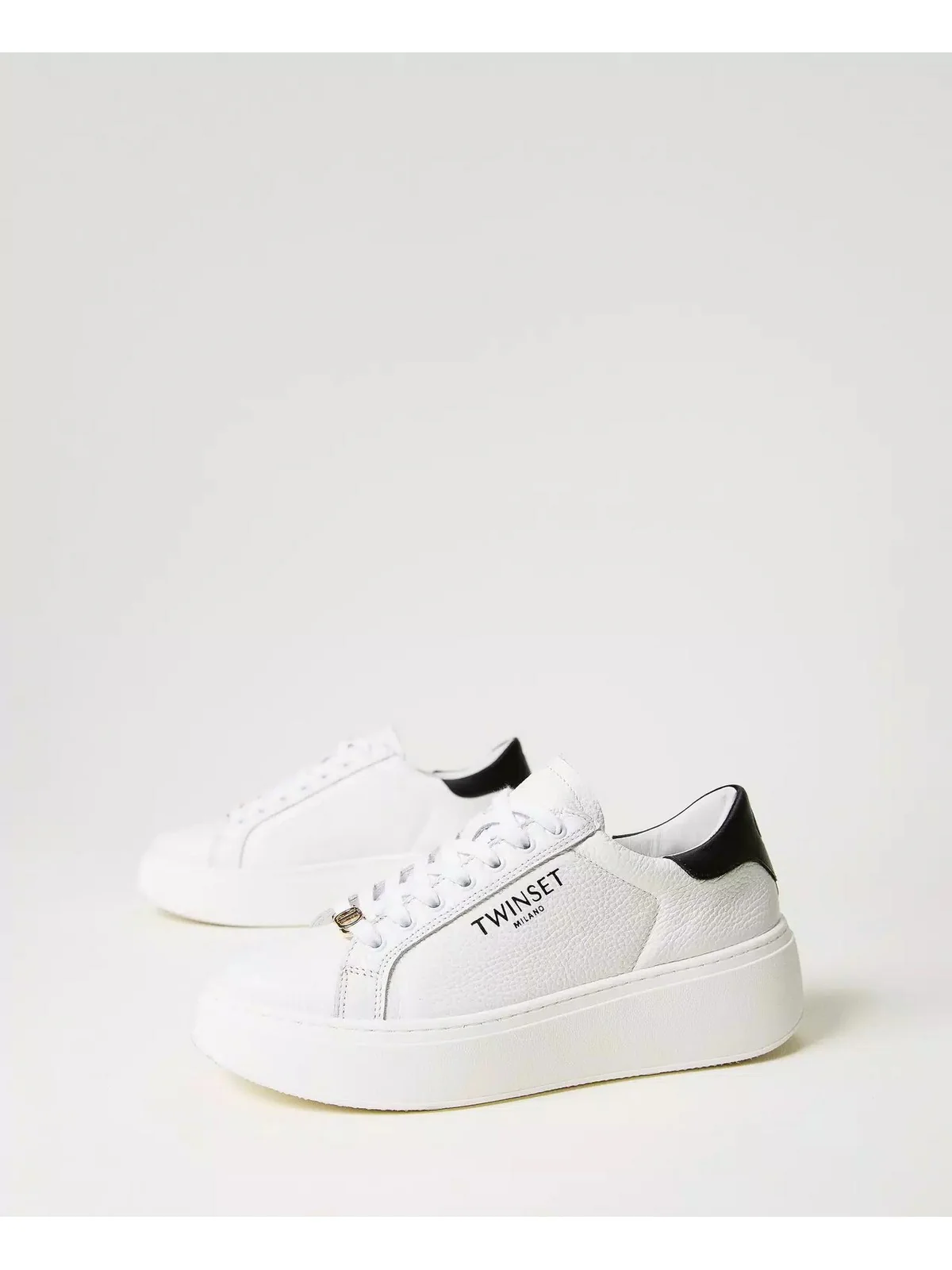 TWINSET Sneaker Donna  241TCP050 01870 Bianco - Image 2