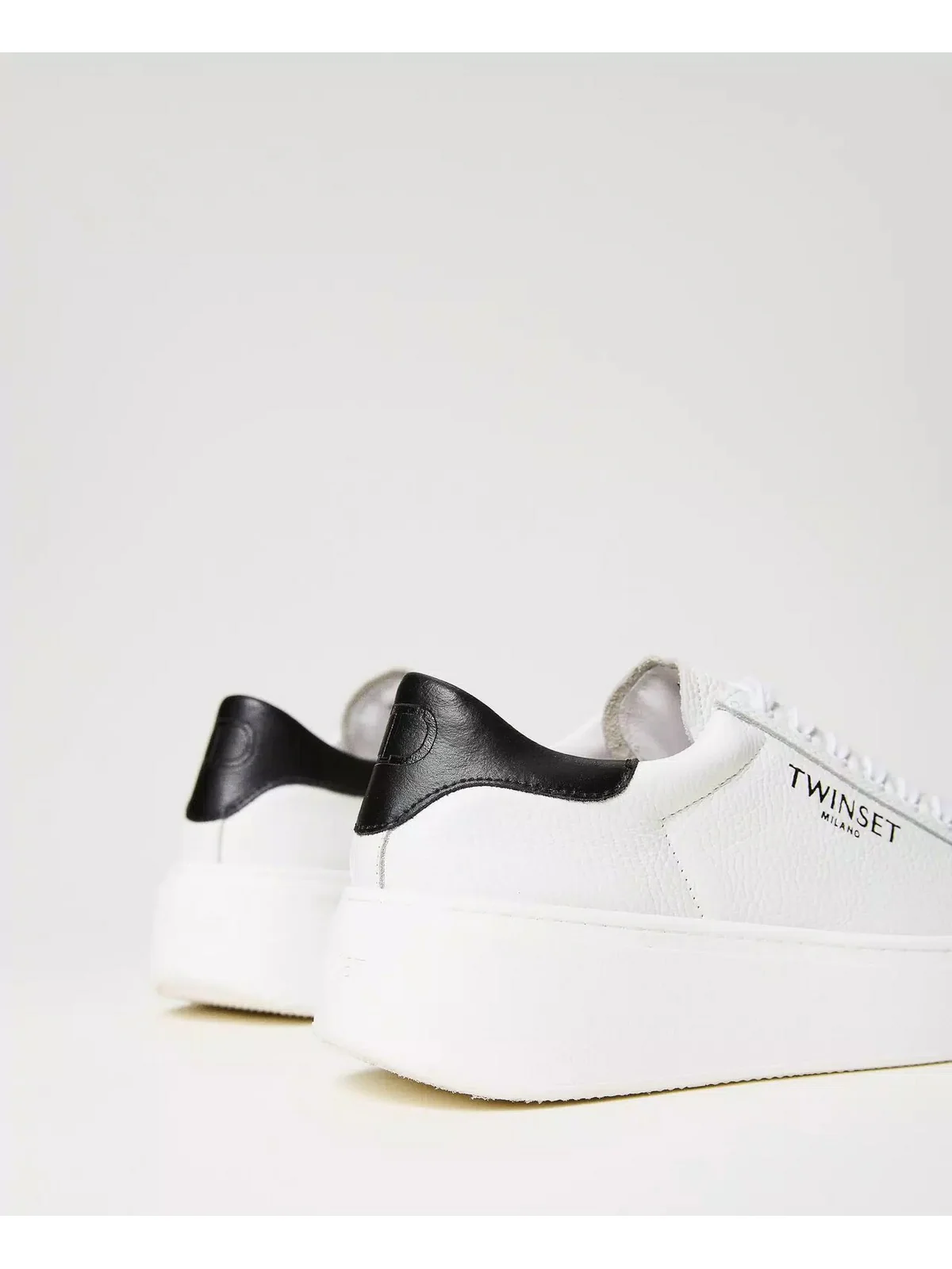 TWINSET Sneaker Donna  241TCP050 01870 Bianco - Image 3