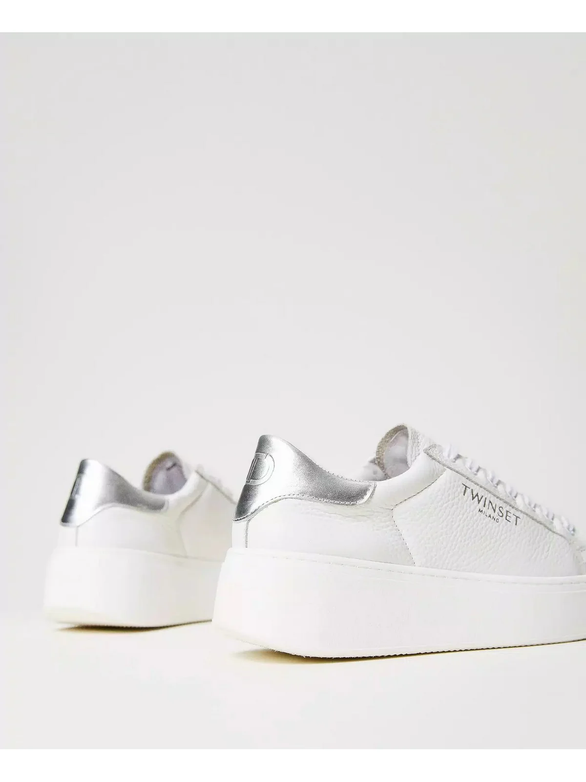 TWINSET Sneaker Donna  241TCP050 07200 Bianco - Image 5