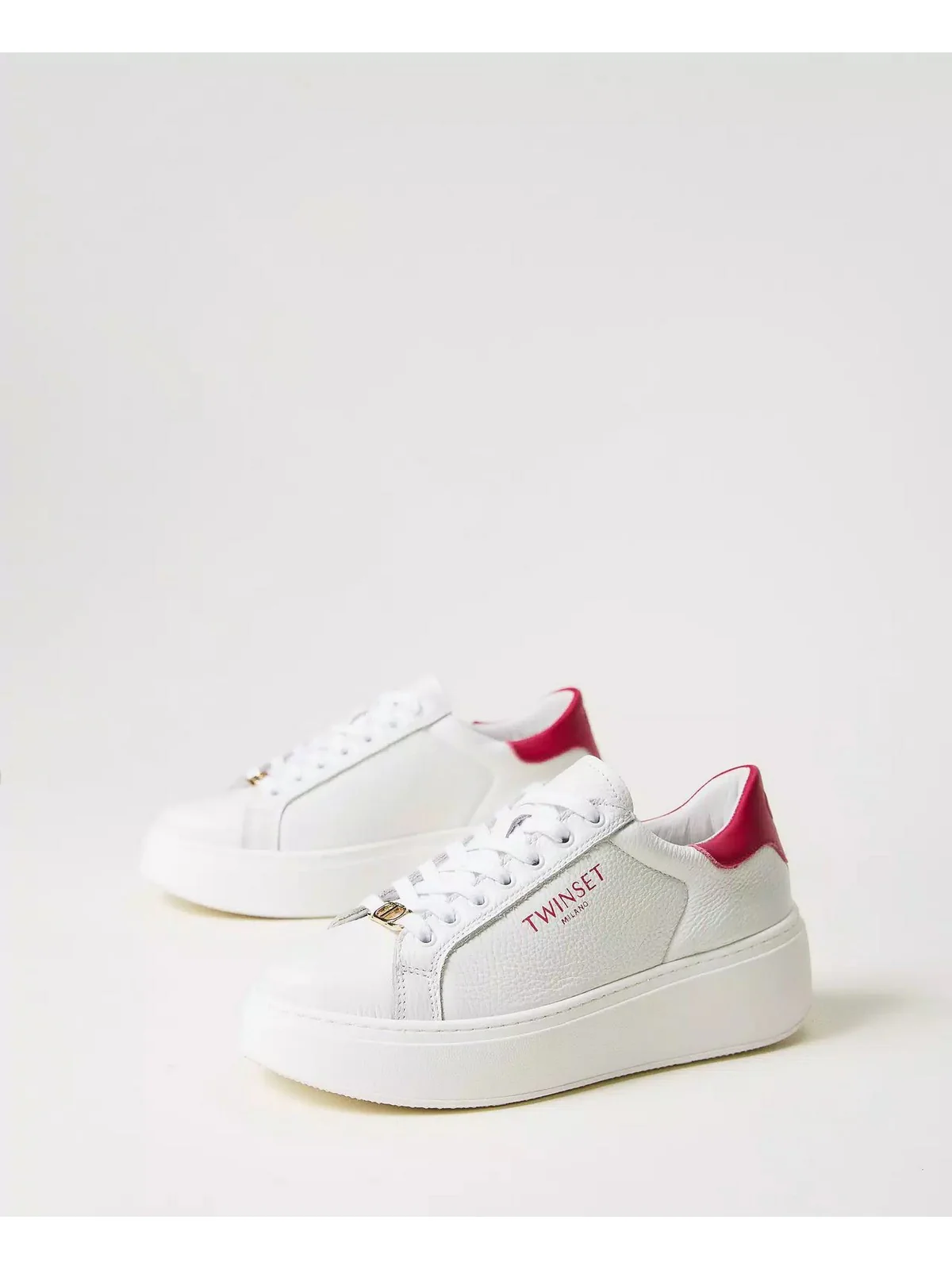 TWINSET Sneaker Donna  241TCP050 11333 Bianco - Image 3