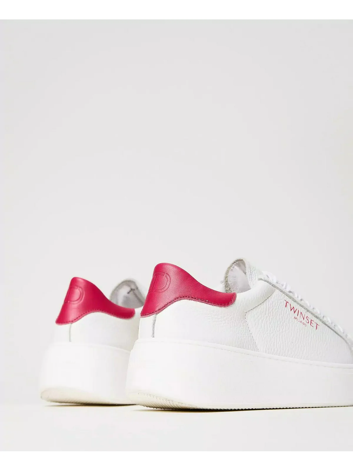 TWINSET Sneaker Donna  241TCP050 11333 Bianco - Image 4