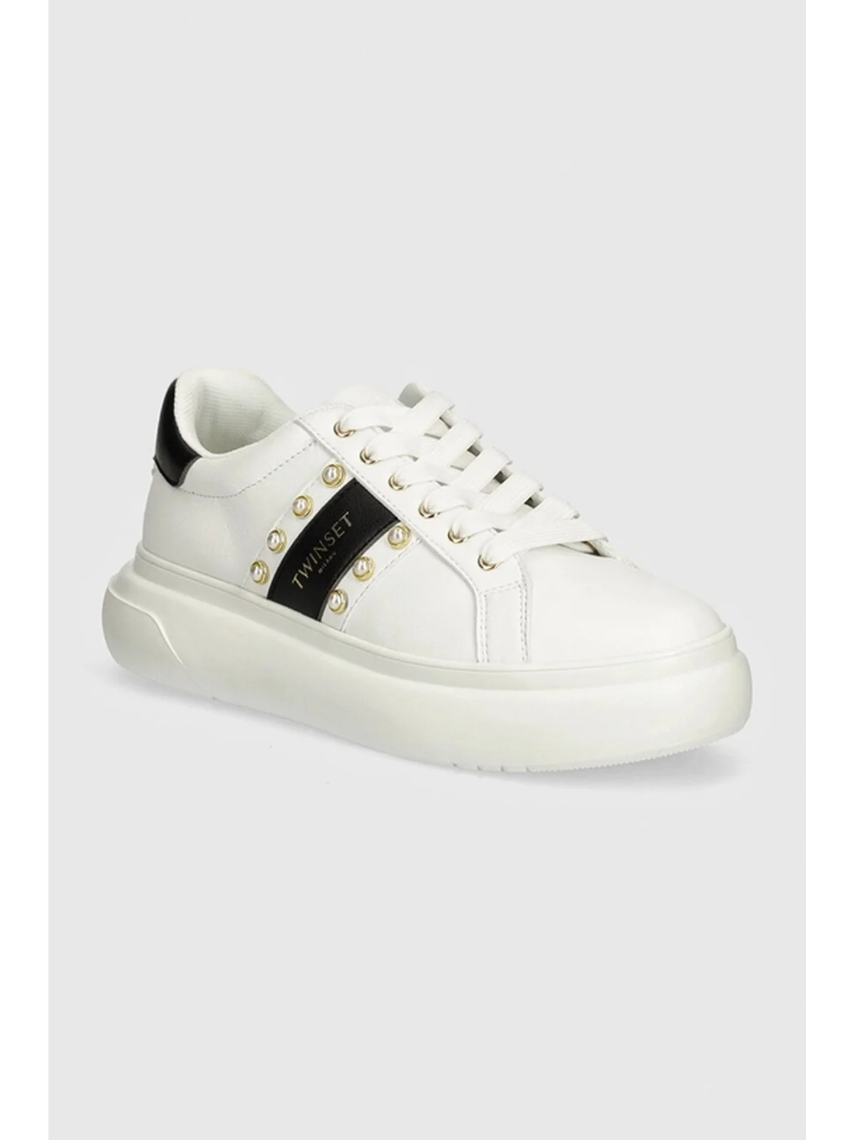 TWINSET Sneaker Donna  242TCP01E 01870 Bianco - Image 3