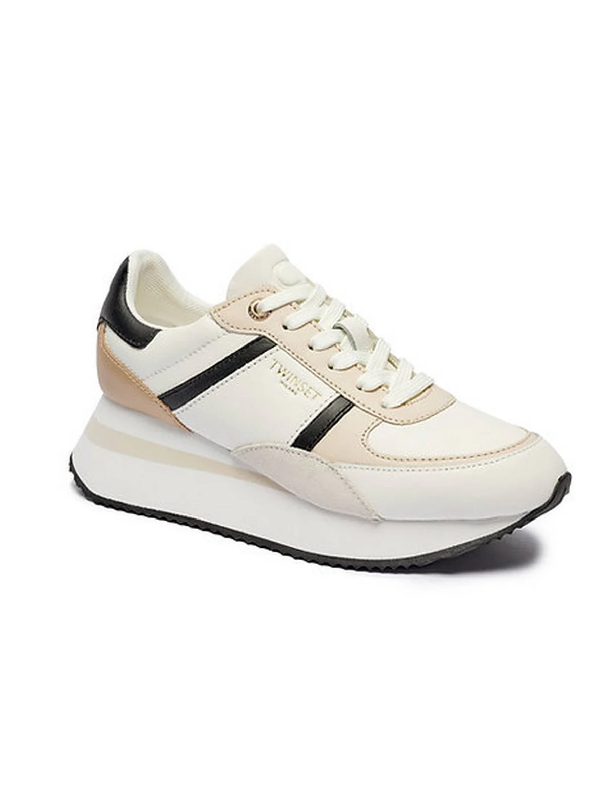 TWINSET Sneaker Donna  242TCP026 01870 Bianco - Image 2