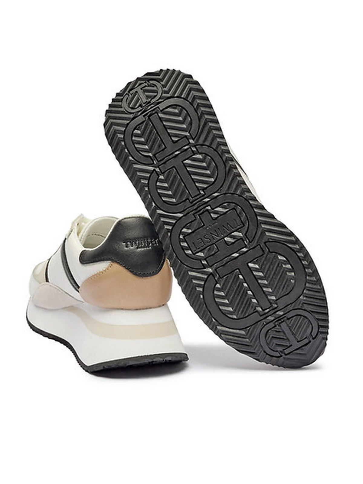TWINSET Sneaker Donna  242TCP026 01870 Bianco - Image 5