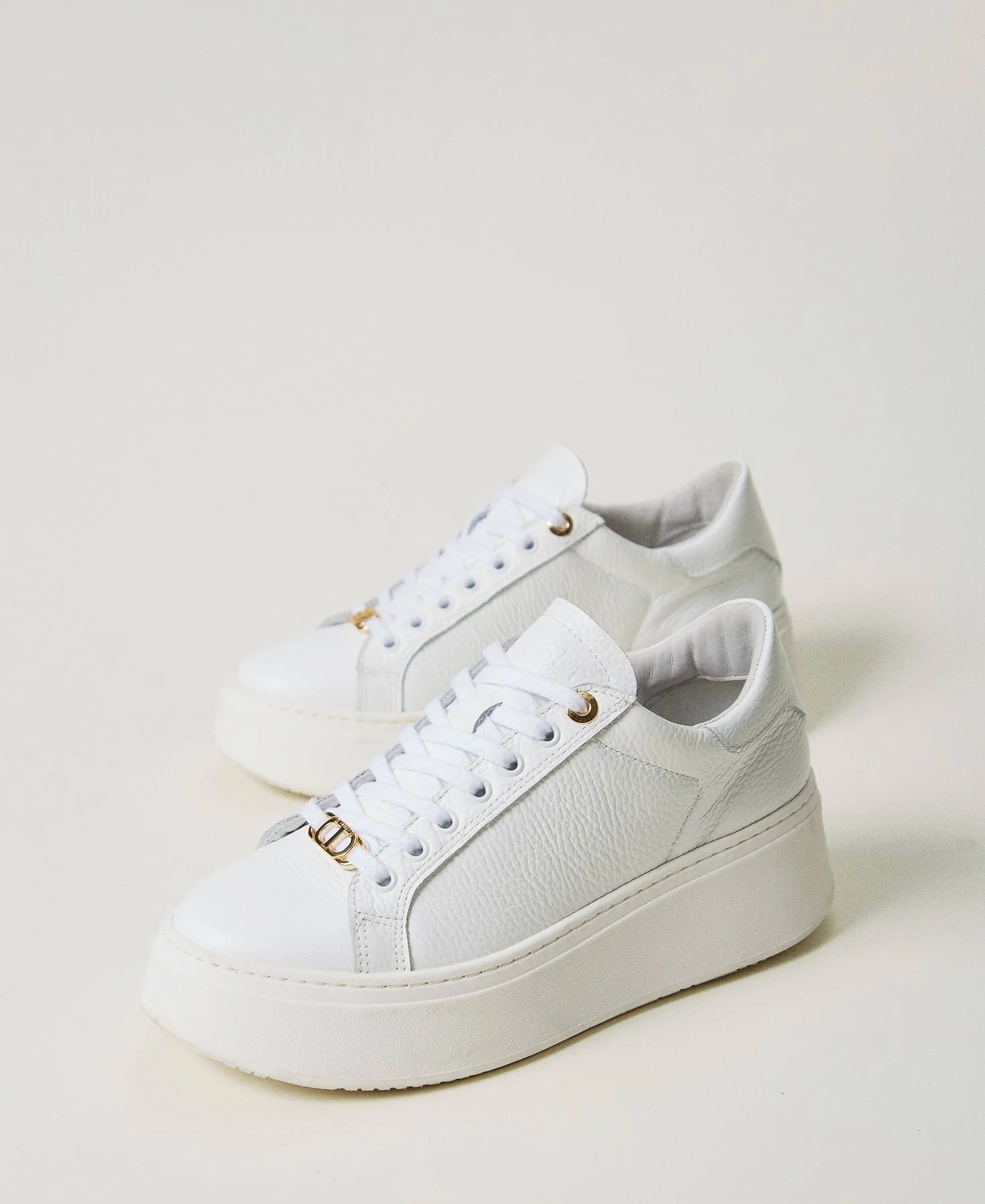TWINSET Sneaker Donna  242TGT184 00001 Bianco - Image 5