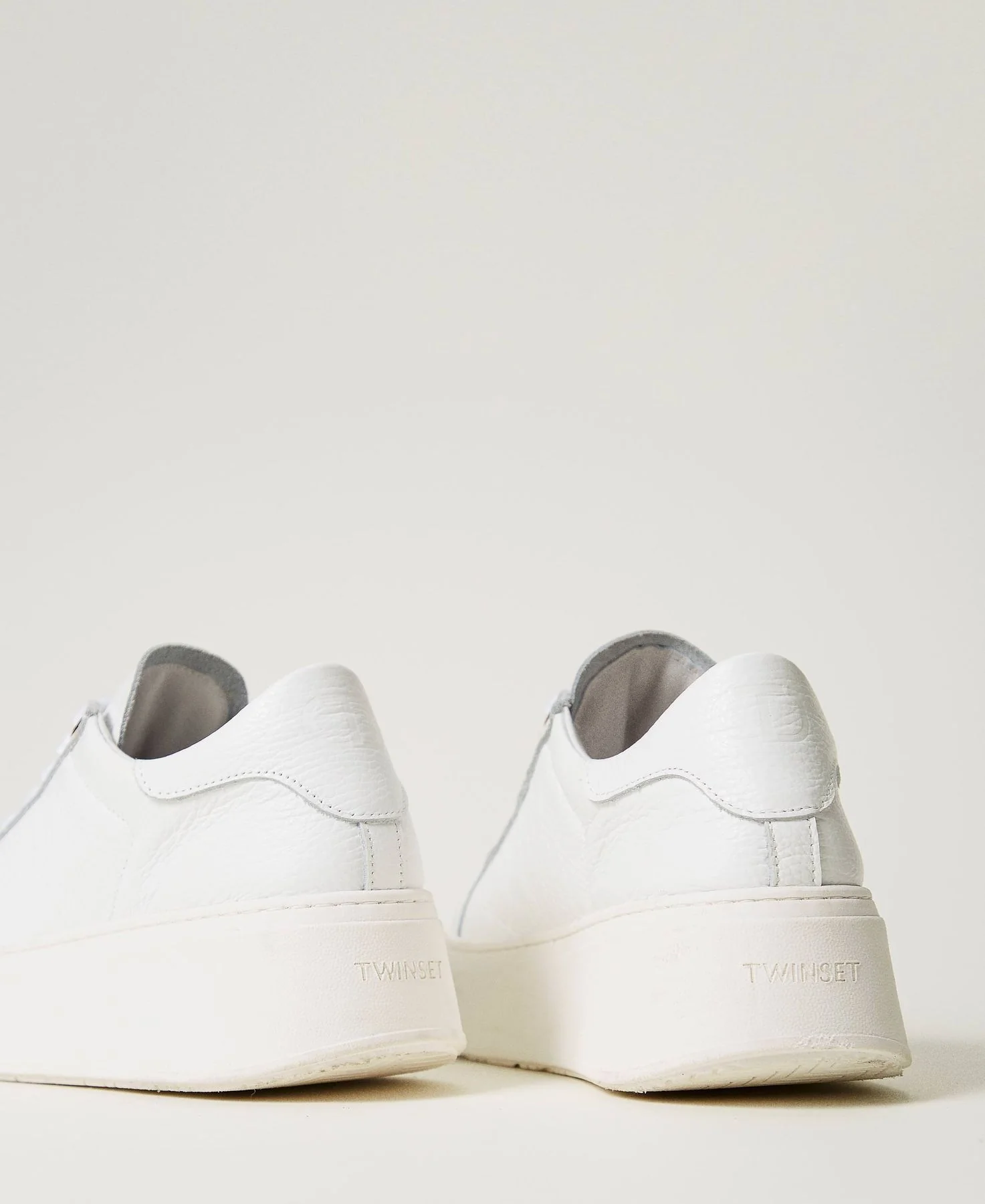 TWINSET Sneaker Donna  242TGT184 00001 Bianco - Image 6