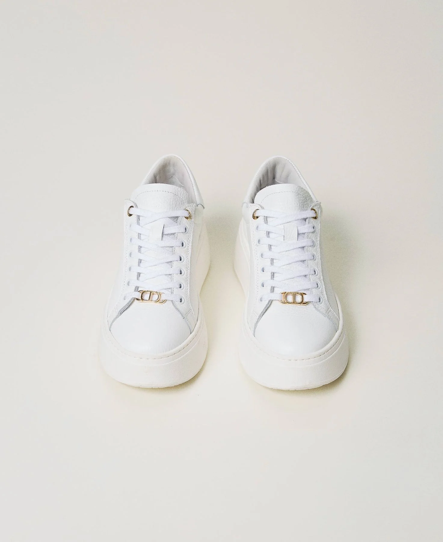 TWINSET Sneaker Donna  242TGT184 00001 Bianco - Image 7