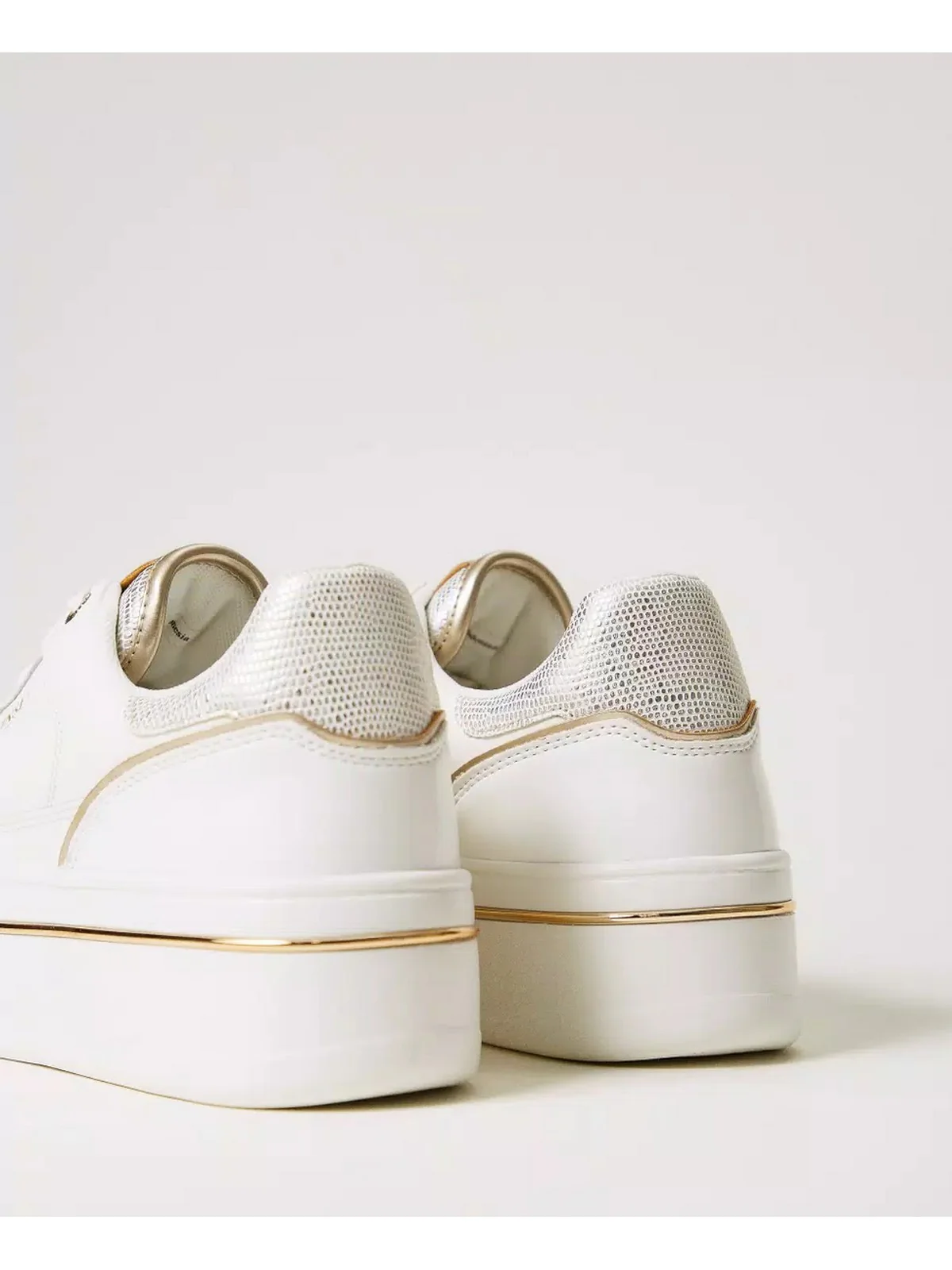 TWINSET Sneaker Donna  251TCP014 07049 Bianco - Image 3