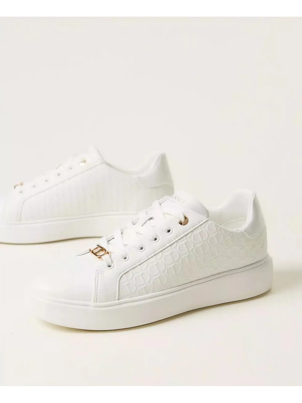 TWINSET Sneaker Donna  251TCP01C 00001 Bianco - Image 2