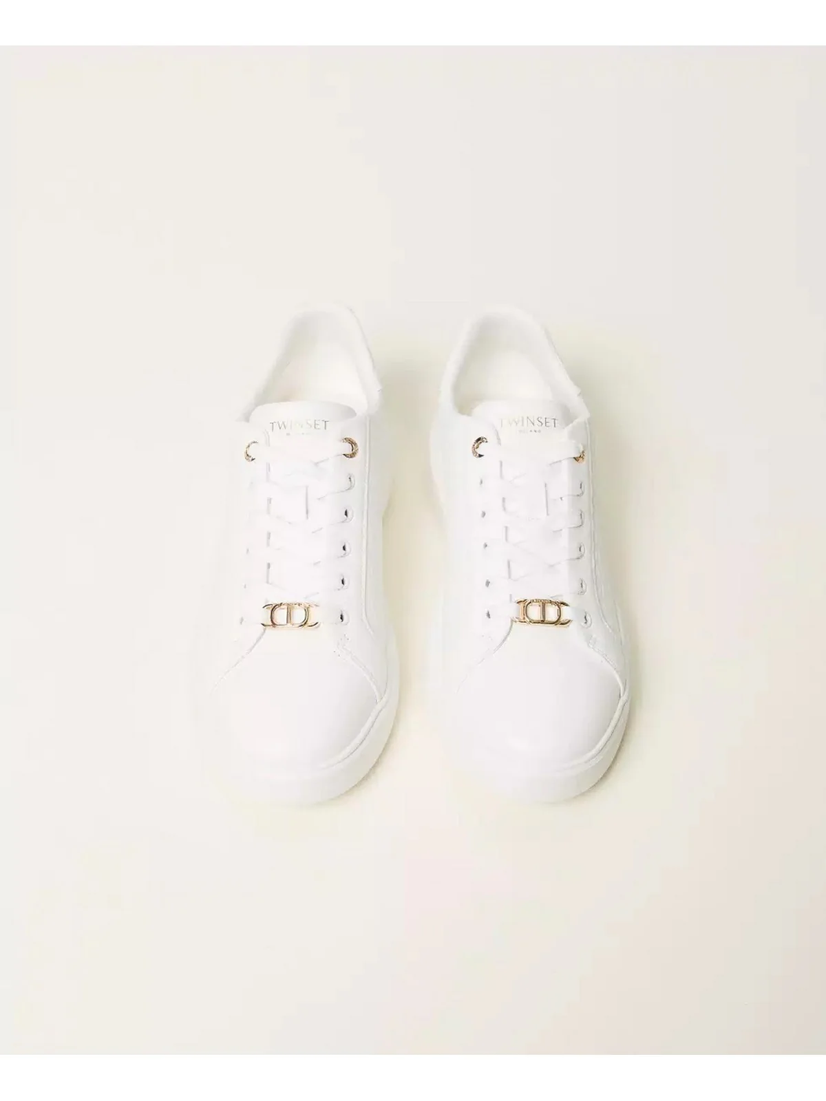 TWINSET Sneaker Donna  251TCP01C 00001 Bianco - Image 4