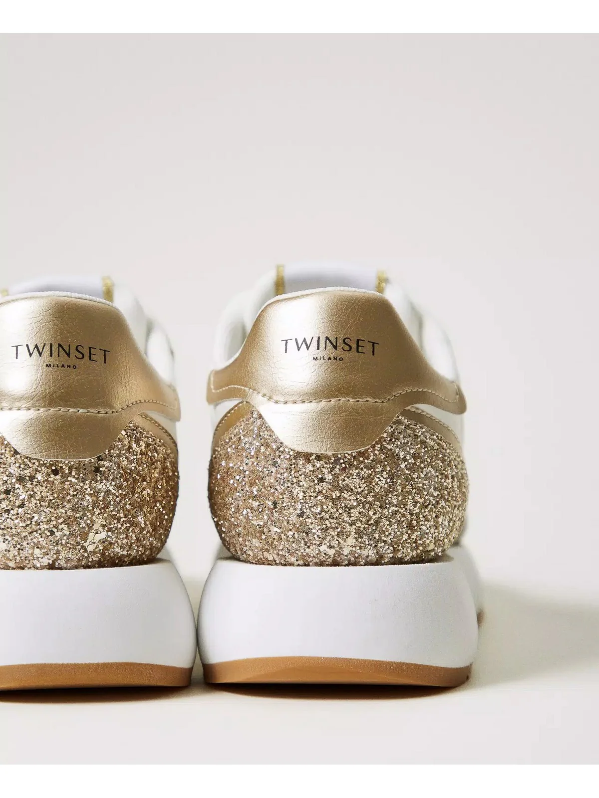TWINSET Sneaker Donna  251TCP022 07049 Bianco - Image 4