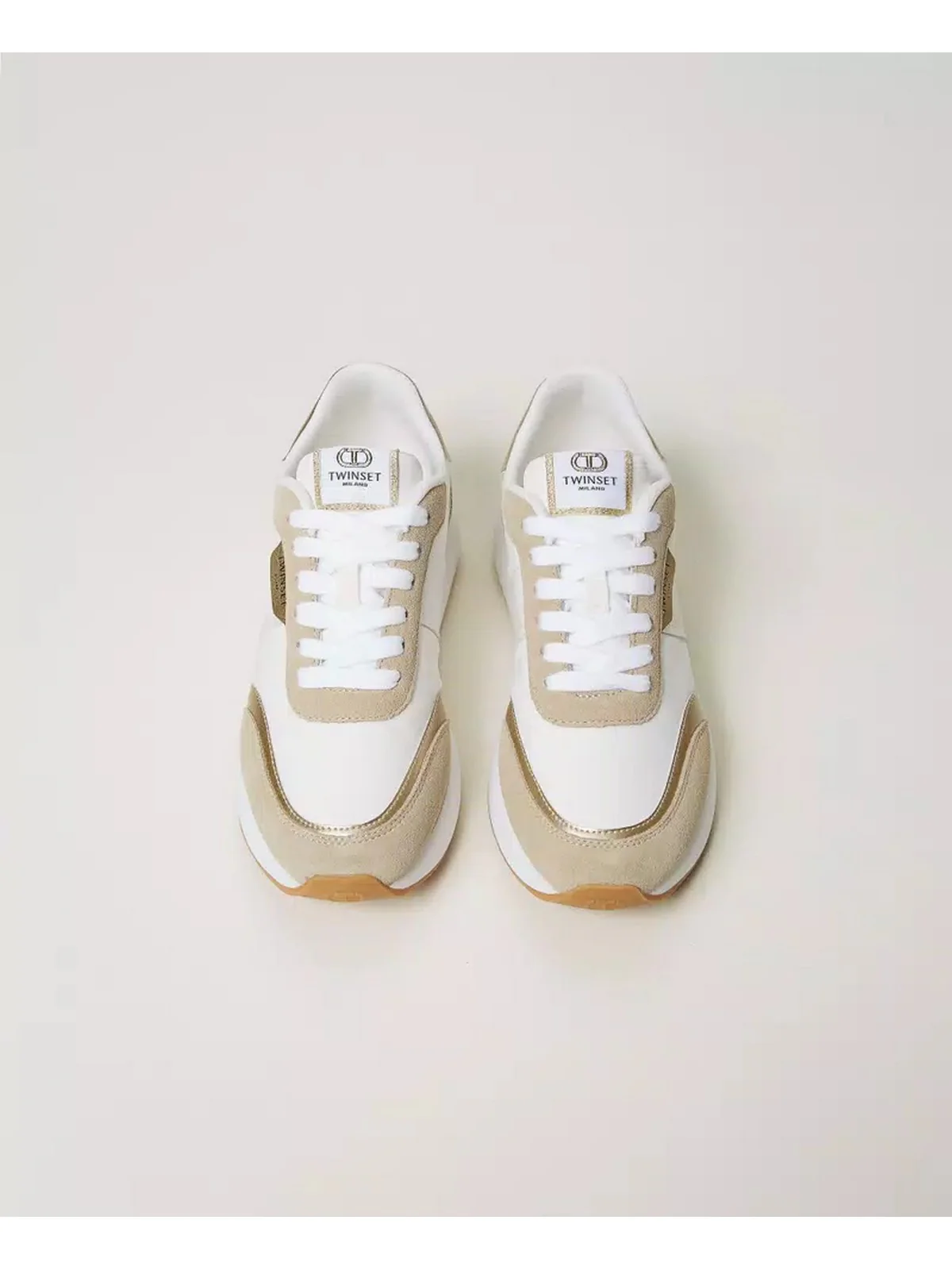 TWINSET Sneaker Donna  251TCP022 07049 Bianco - Image 5