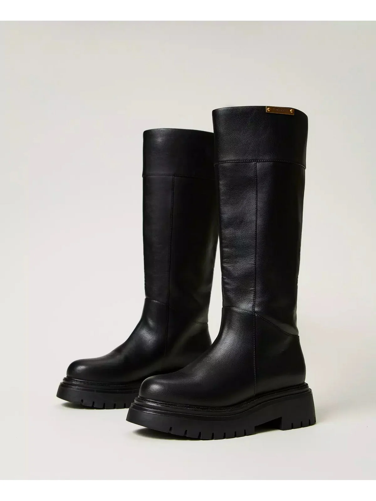 TWINSET Stivali e Stivaletti Donna  242TCP048 00006 Nero - Image 3