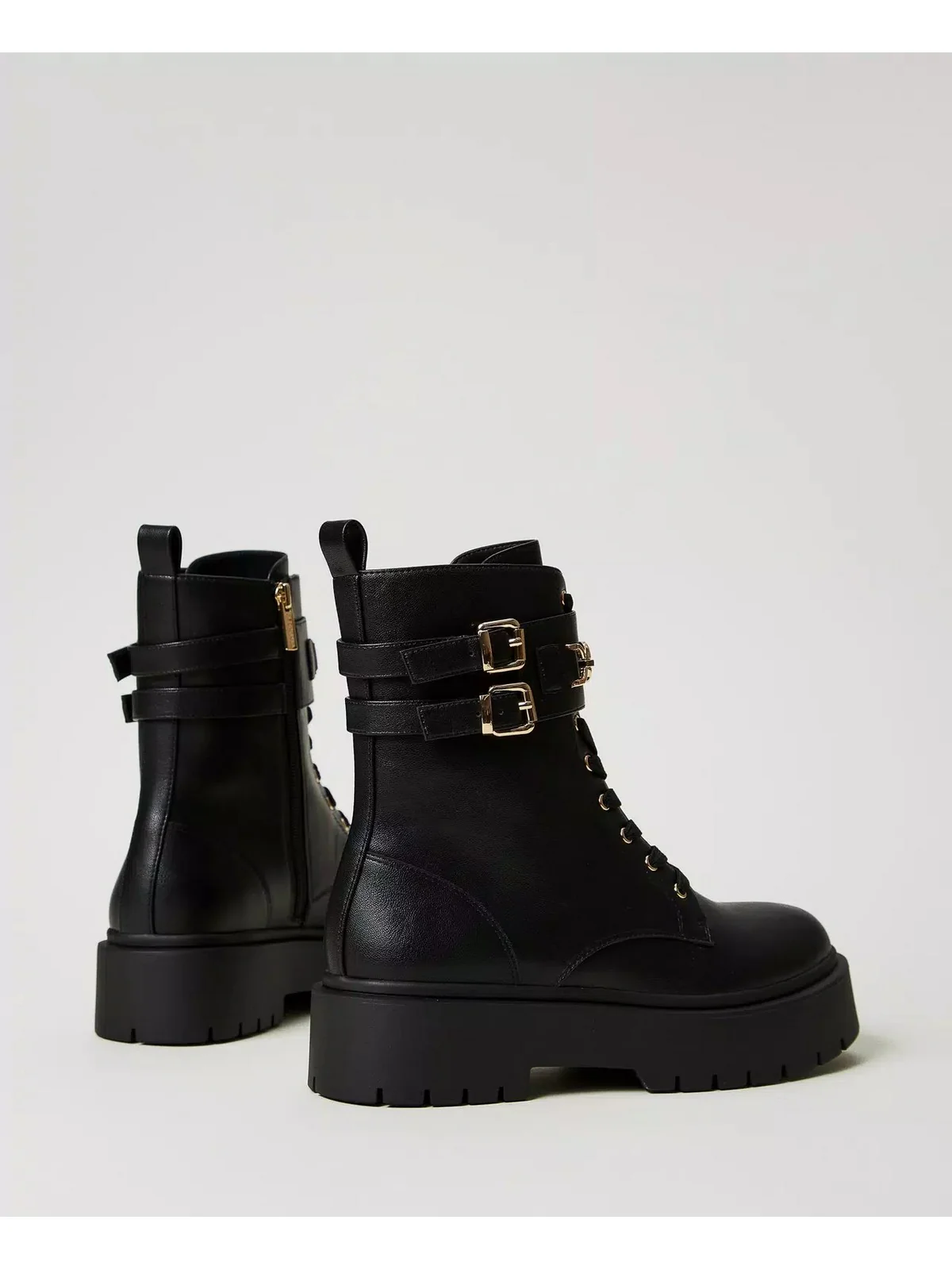 TWINSET Stivali e Stivaletti Donna  242TCP062 00006 Nero - Image 3