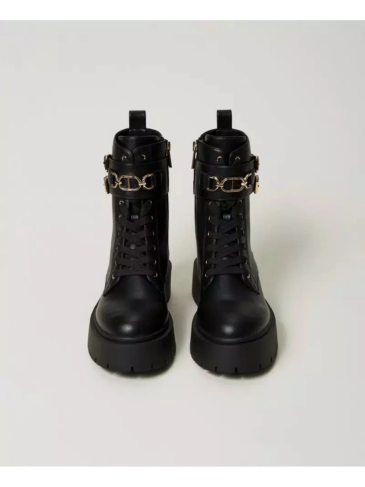 TWINSET Stivali e Stivaletti Donna  242TCP062 00006 Nero - Image 4