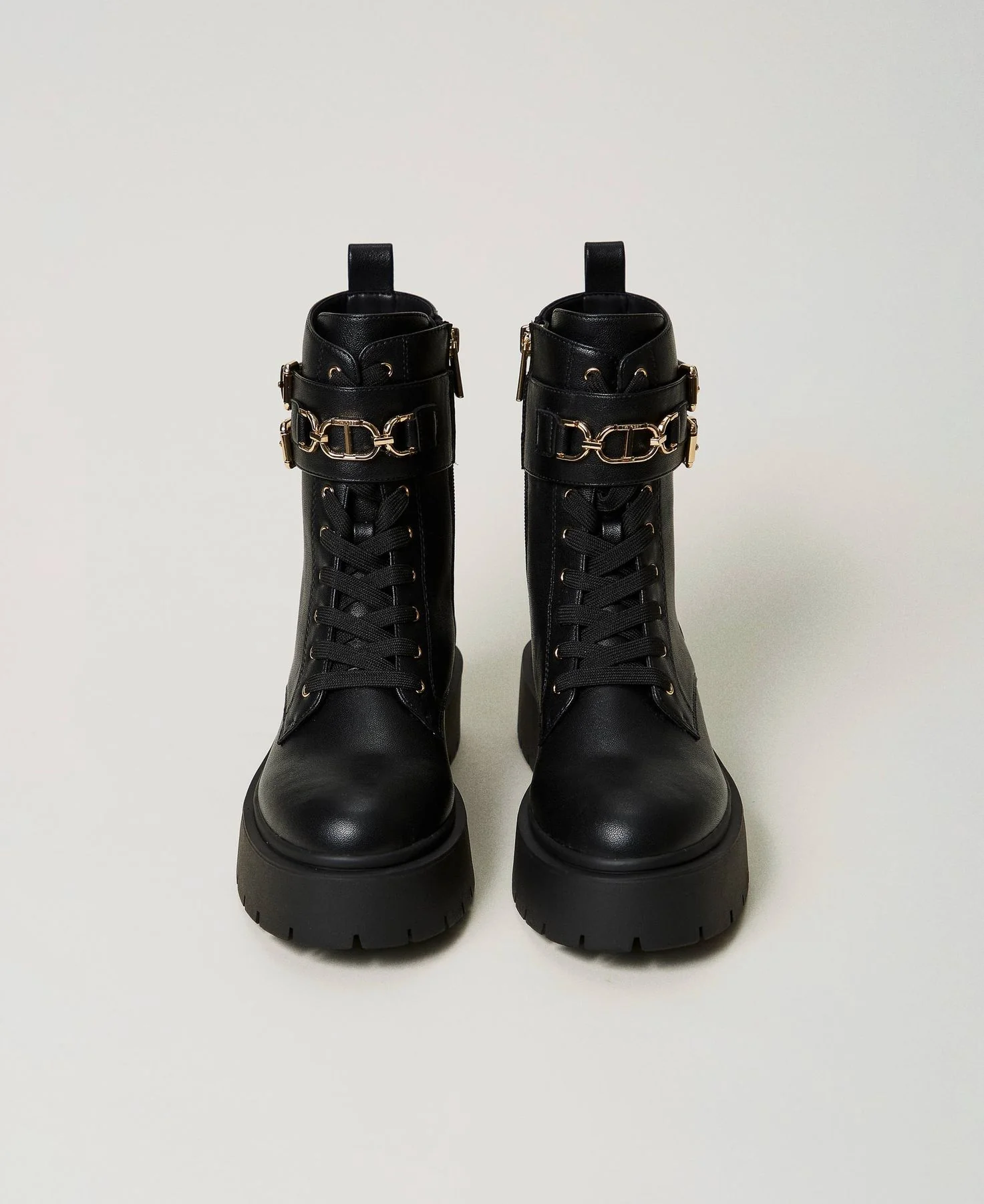 TWINSET Stivali e Stivaletti Donna  242TCP062 00006 Nero - Image 7