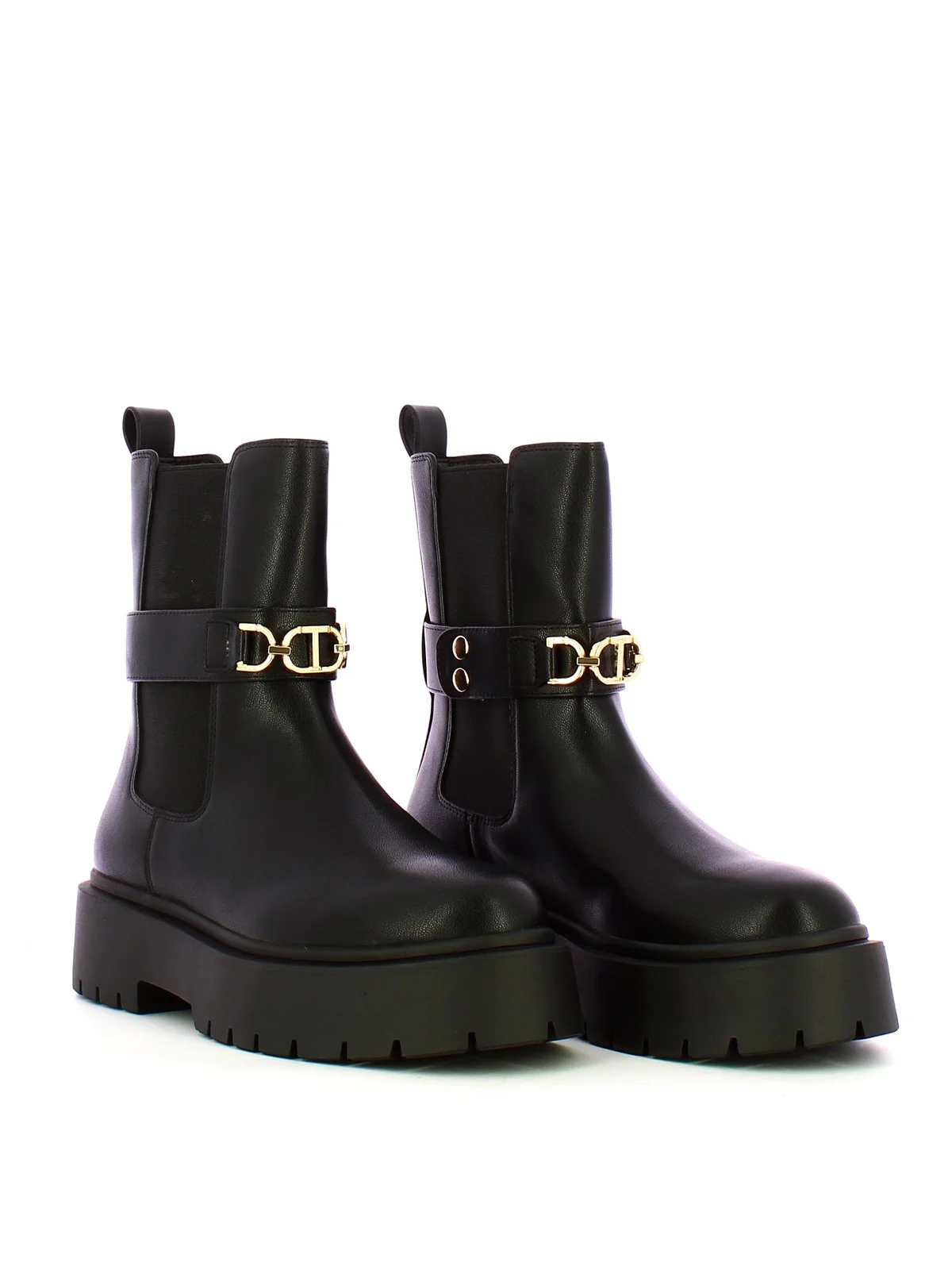 TWINSET Stivali e Stivaletti Donna  242TCP064 00006 Nero - Image 3