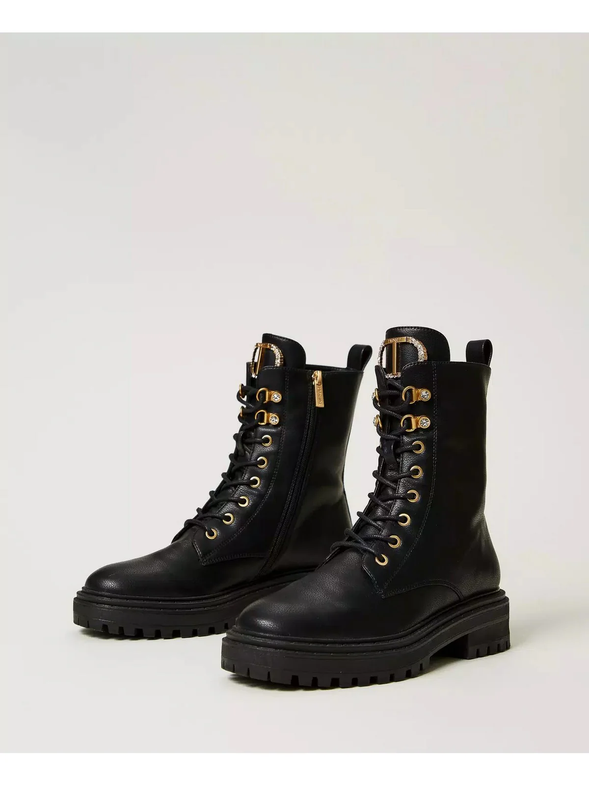 TWINSET Stivali e Stivaletti Donna  242TCP072 00006 Nero - Image 2